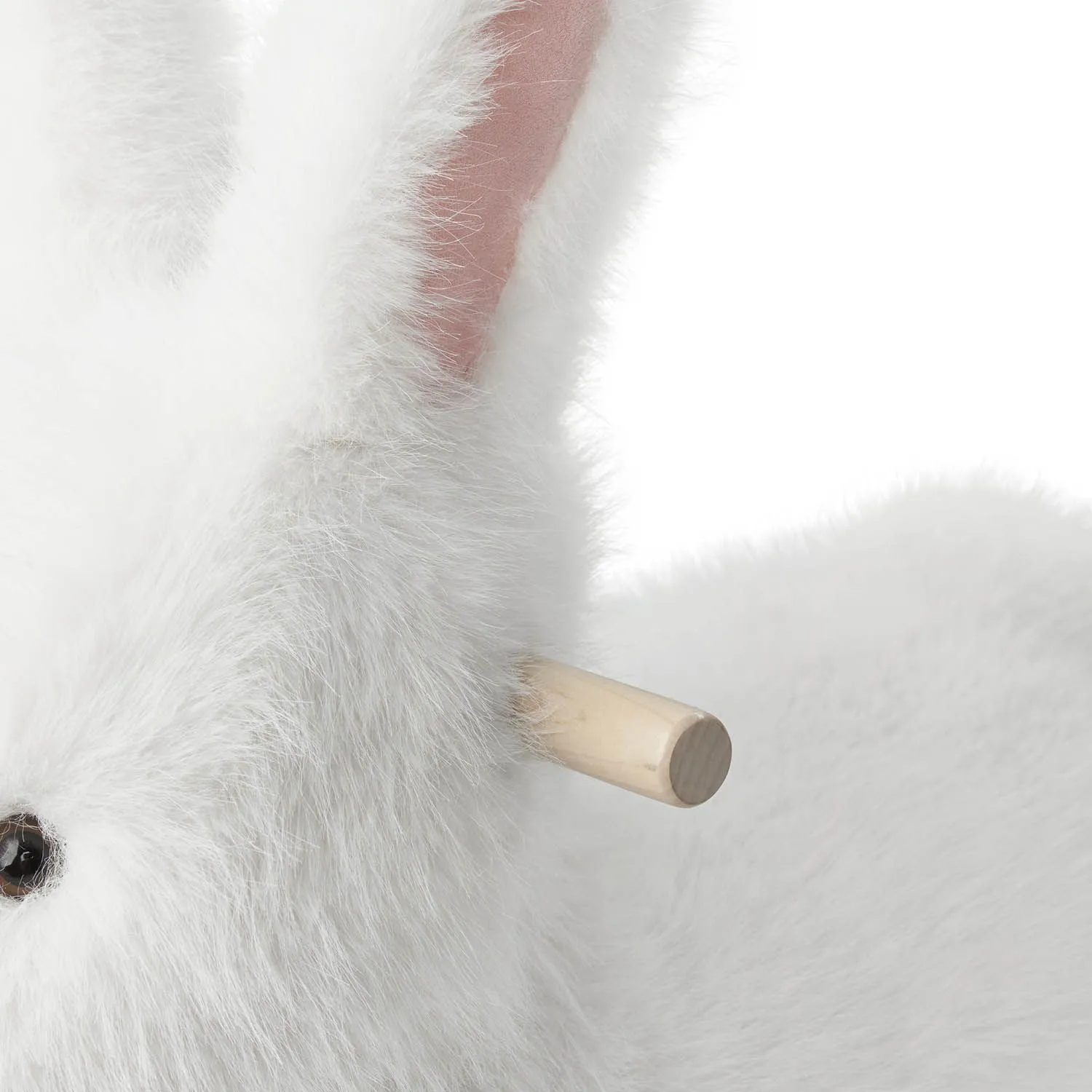 Игрушка-качалка Happy Baby BUNNY white 91034