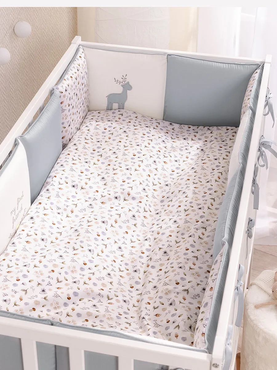 Постельное белье PERINA Little Forest 120х60 см 6 предметов Аквамарин ЛФ6-01.4. Изображение 1
