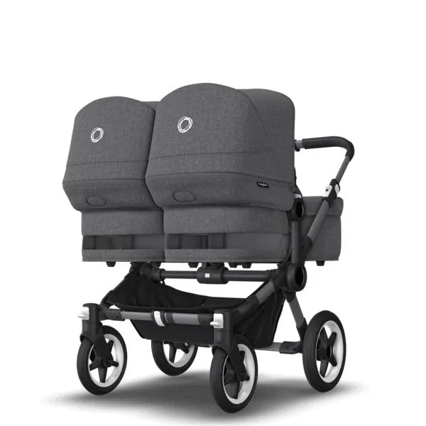 Коляска 2 в 1 Bugaboo Donkey 5 Twin шасси Graphite