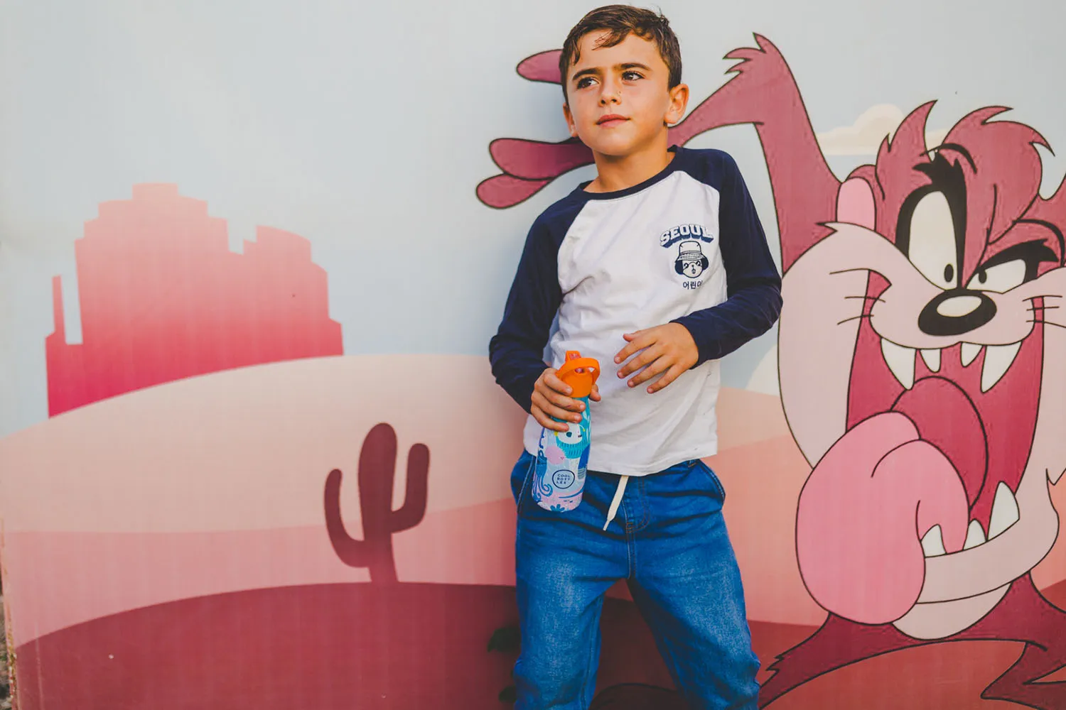 Термос–термобутылка Cool Bottles Kids серия Animals Sea World 260 мл CBBK26SW