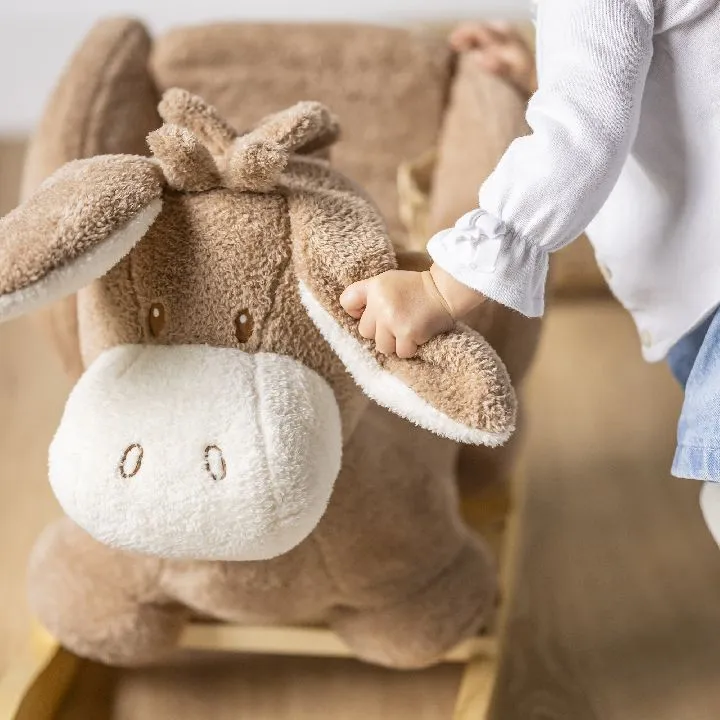 Качалка детская Nattou TEDDY Ослик beige 544108