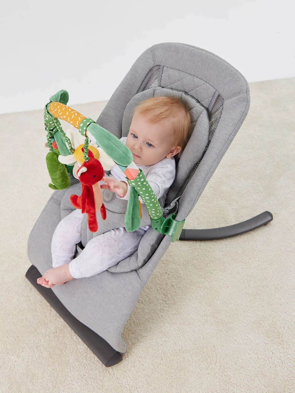 Дуга Happy Baby с игрушками Веселая горка 330670