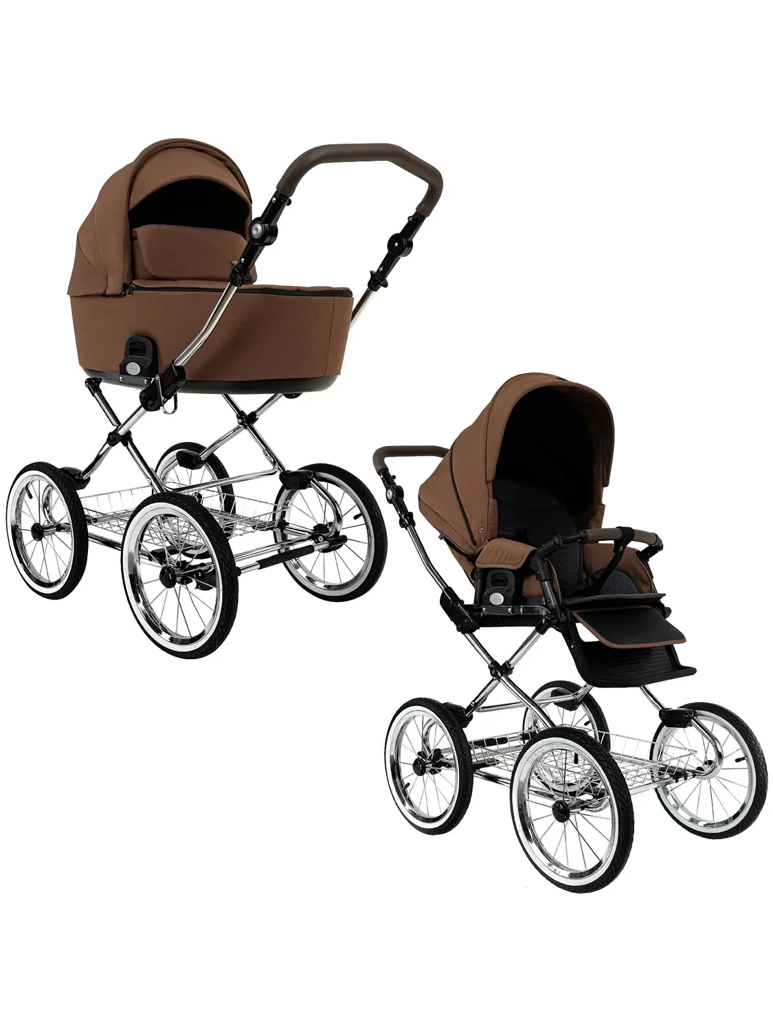 Коляска 2 в 1 Roan Bass Next Classic 2.0 колеса 14d