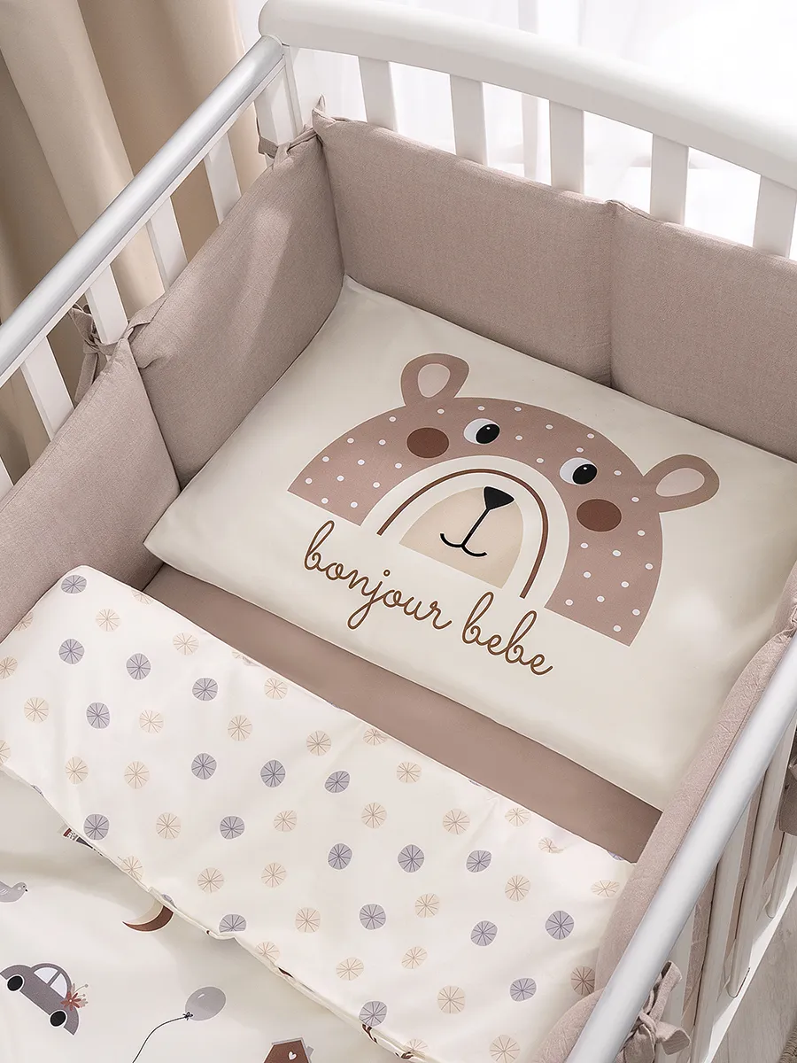 Постельное белье Perina Bonjour Bebe 120х60 см 3 предмета