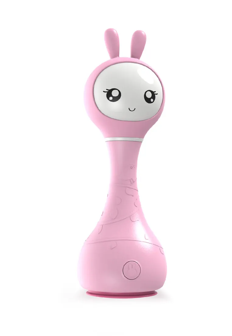 Музыкальная игрушка Alilo Умный зайка R1 розовый 60403