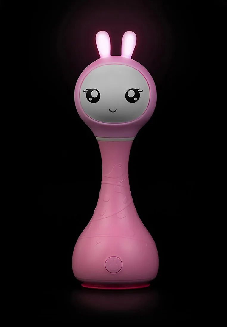 Музыкальная игрушка Alilo Умный зайка R1 розовый 60403