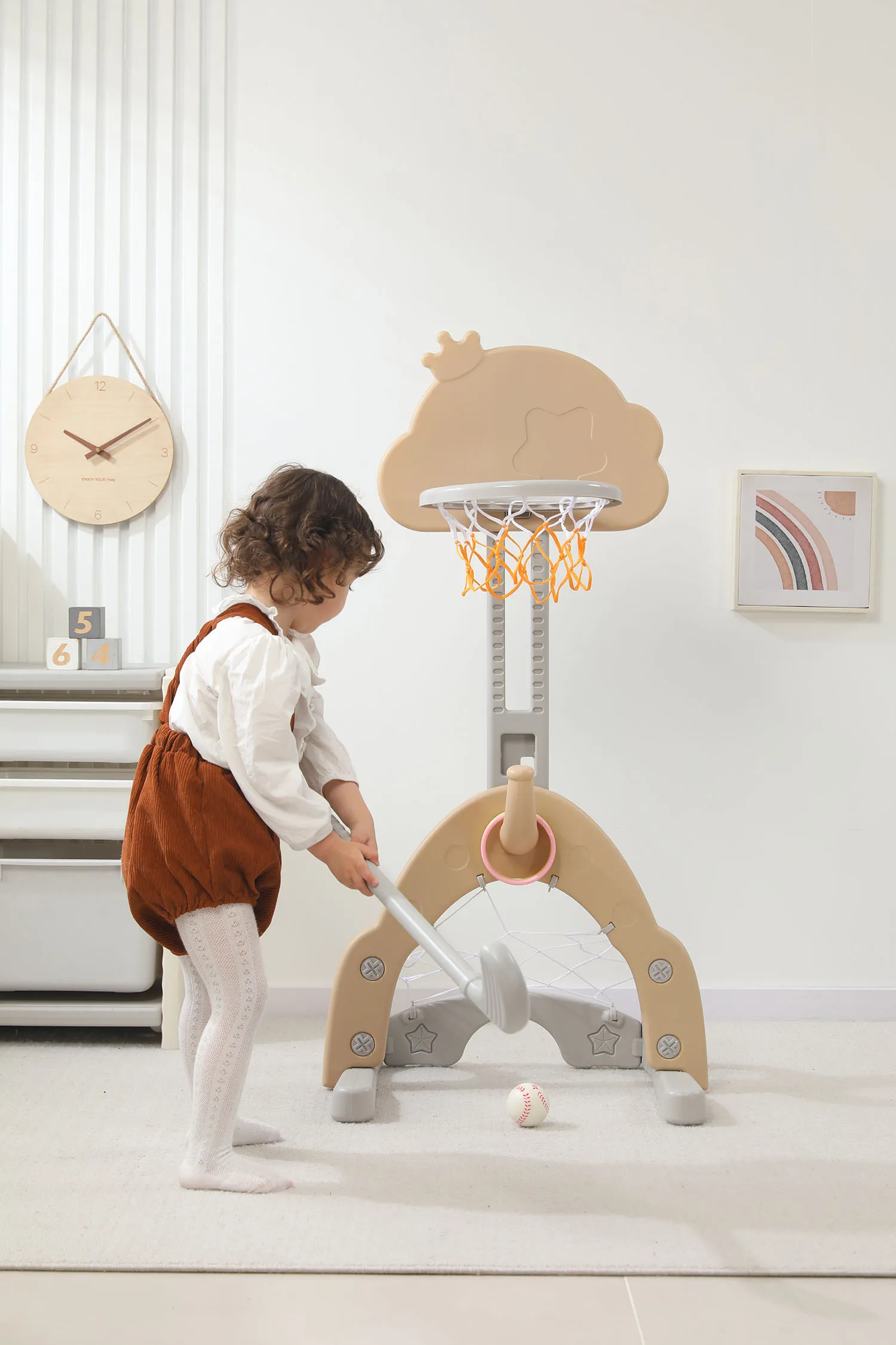 Стойка баскетбольная UNIX Kids Star Camel PPBSCL