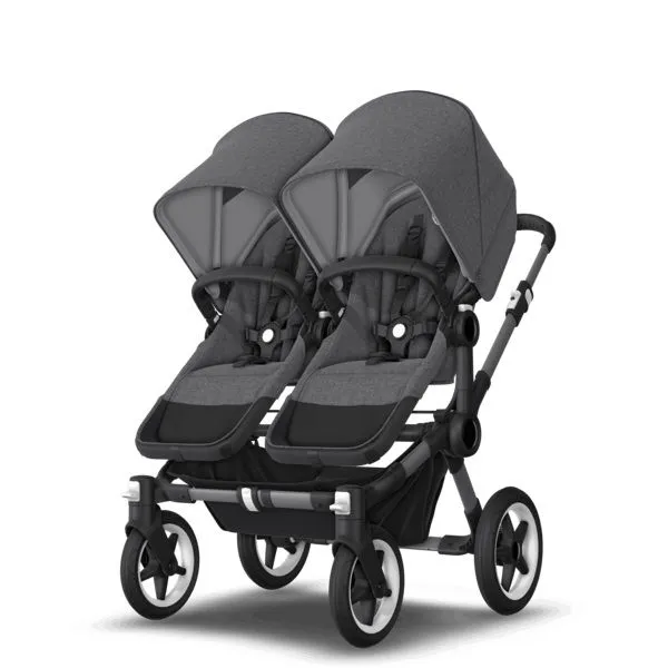 Коляска 2 в 1 Bugaboo Donkey 5 Twin шасси Graphite