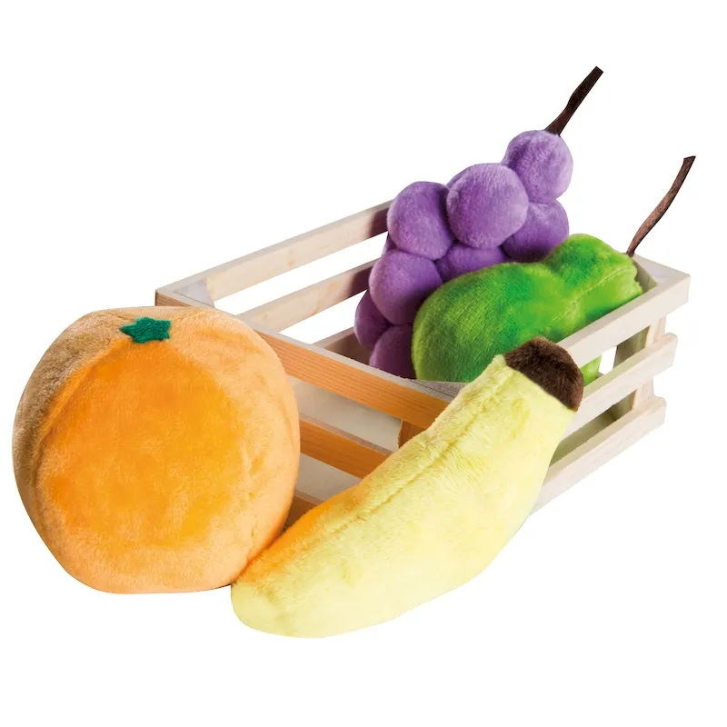 Игровой набор плюшевых продуктов для детского магазина/кухни Roba 98145