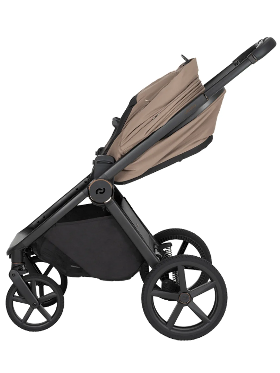 Коляска 2 в 1 Carrello Ultimo F CRL-6701, бежевый (acoustic beige). Изображение 9
