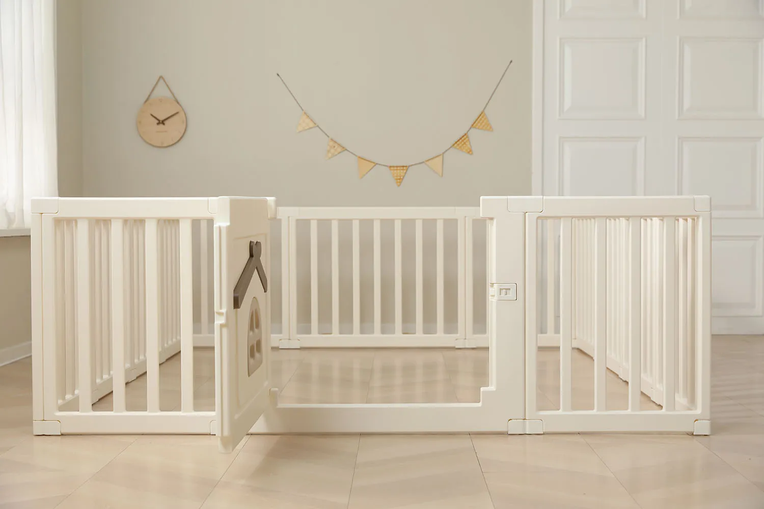 Манеж большой детский игровой UNIX Kids Classic Tree House 150x180