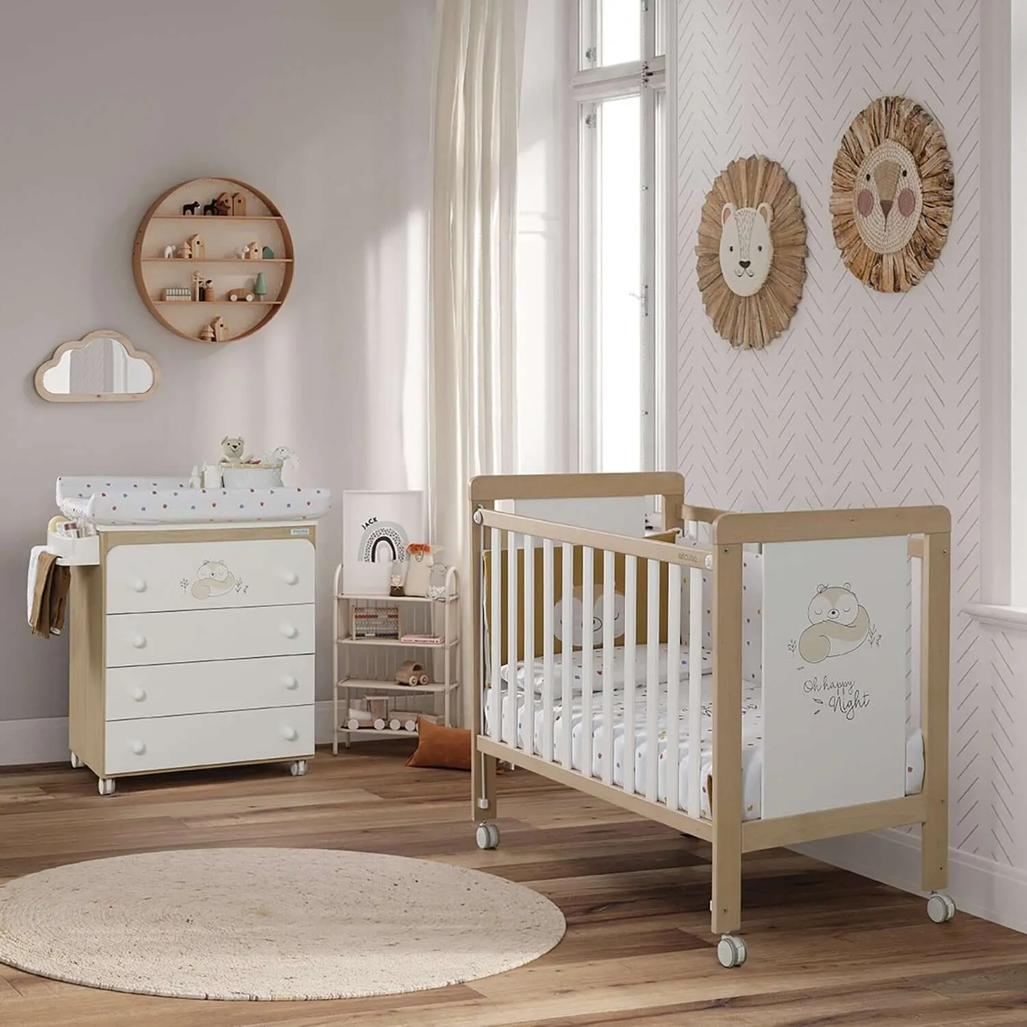 Приставная кроватка 120x60 Micuna Happy