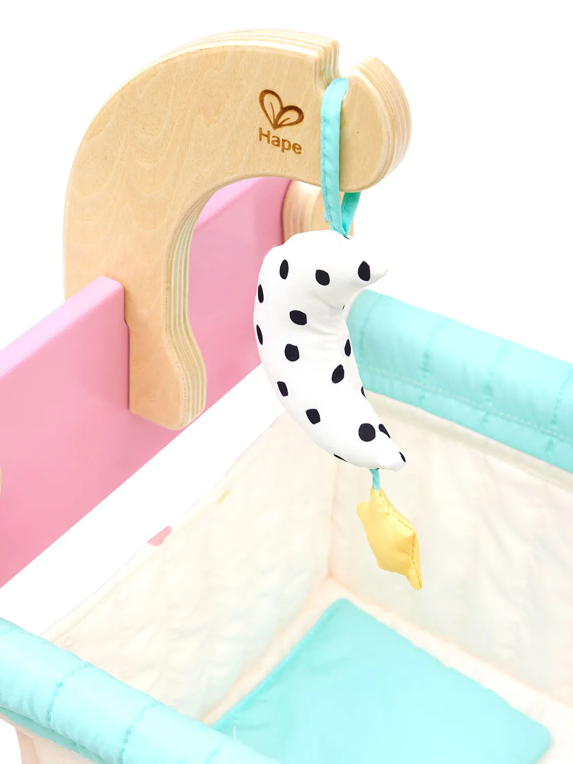 Люлька для куклы HAPE «Играем вместе» E3608_HP