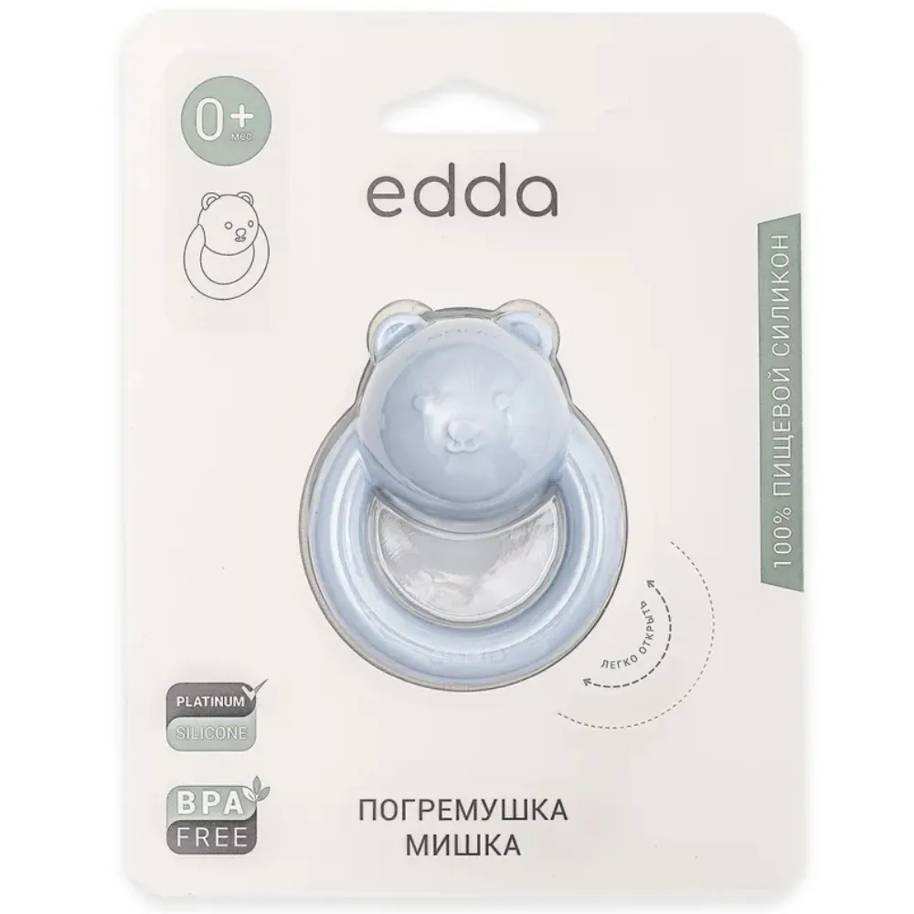 Погремушка edda Мишка