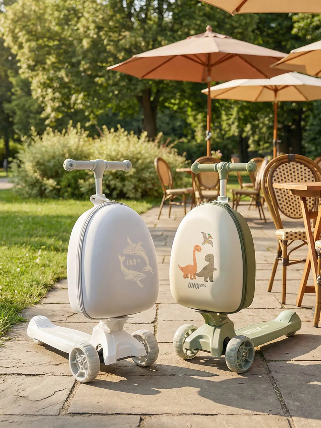 Самокат UNIX Kids Backpack