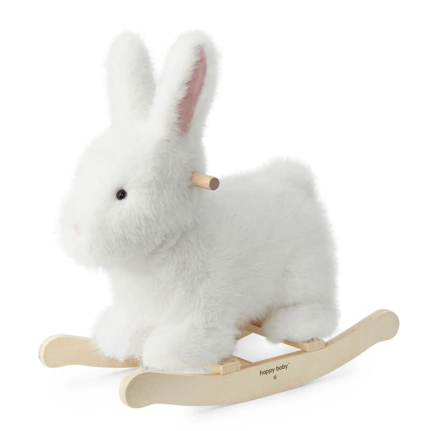 Игрушка-качалка Happy Baby BUNNY white 91034