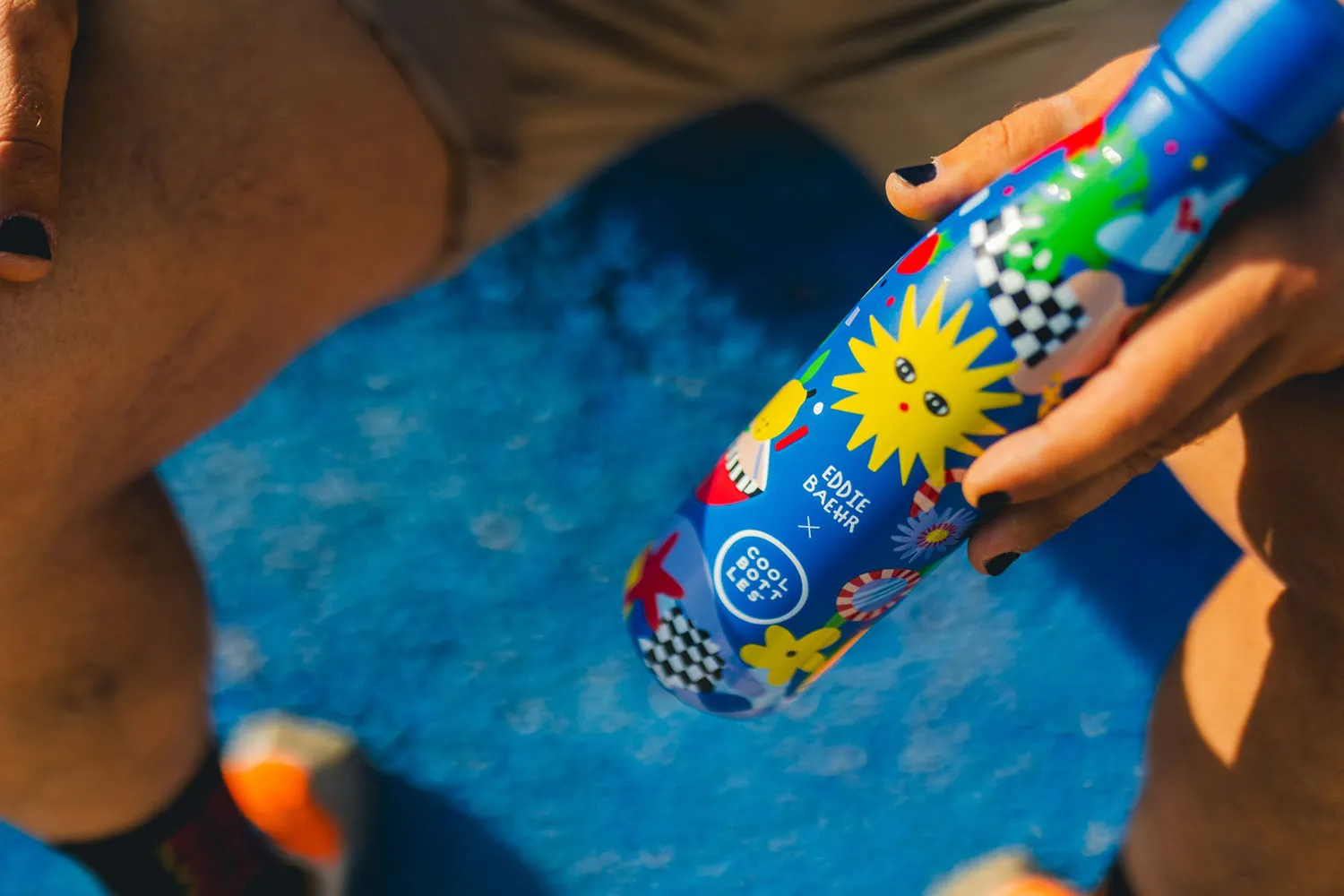 Термос-термобутылка Cool Bottles Eddie Baehr Sunshine Fiesta 500 мл