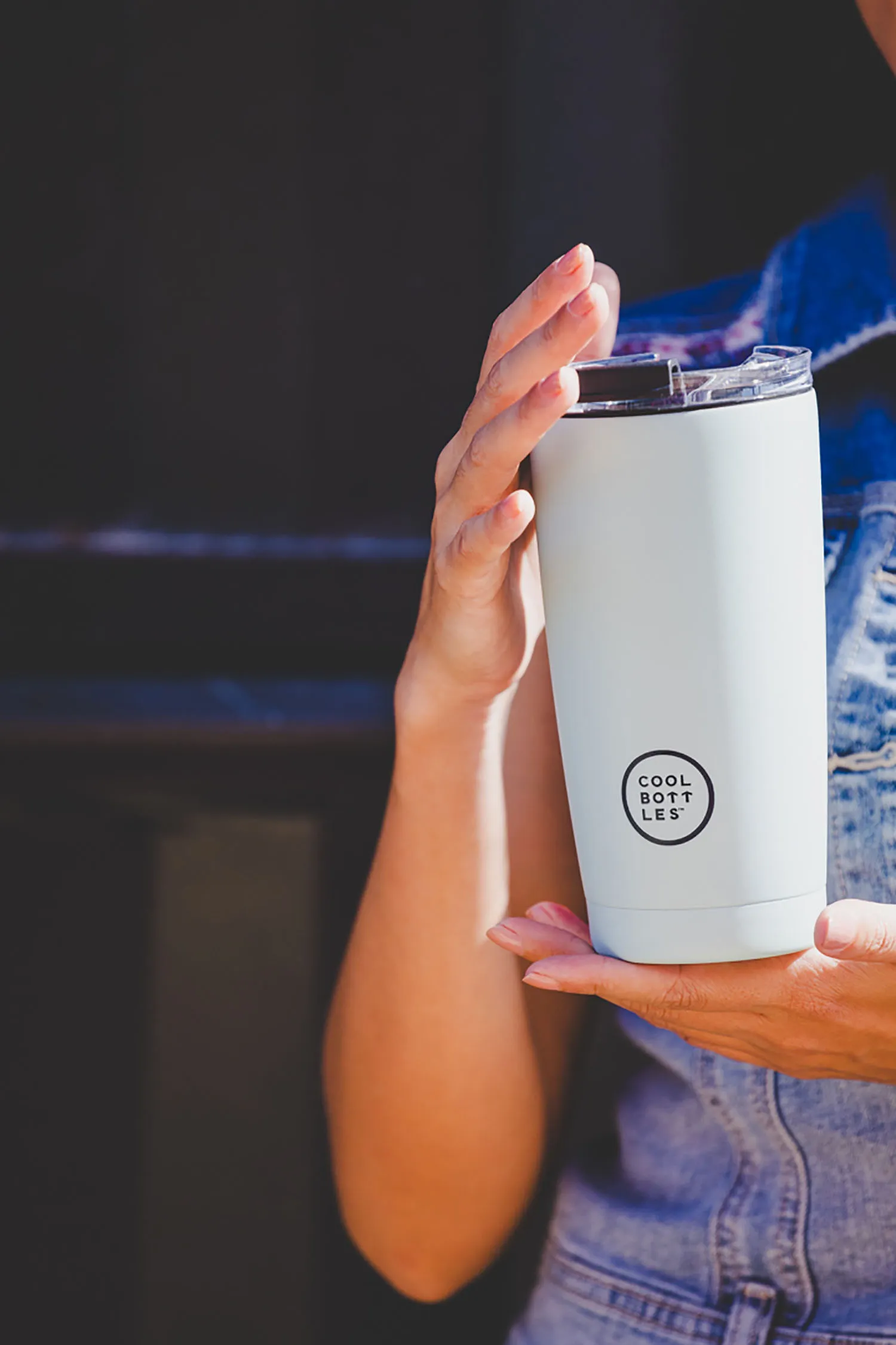 Термокружка Cool Bottles Tumbler Pastel Sky 550мл CBT55PAS. Изображение 2