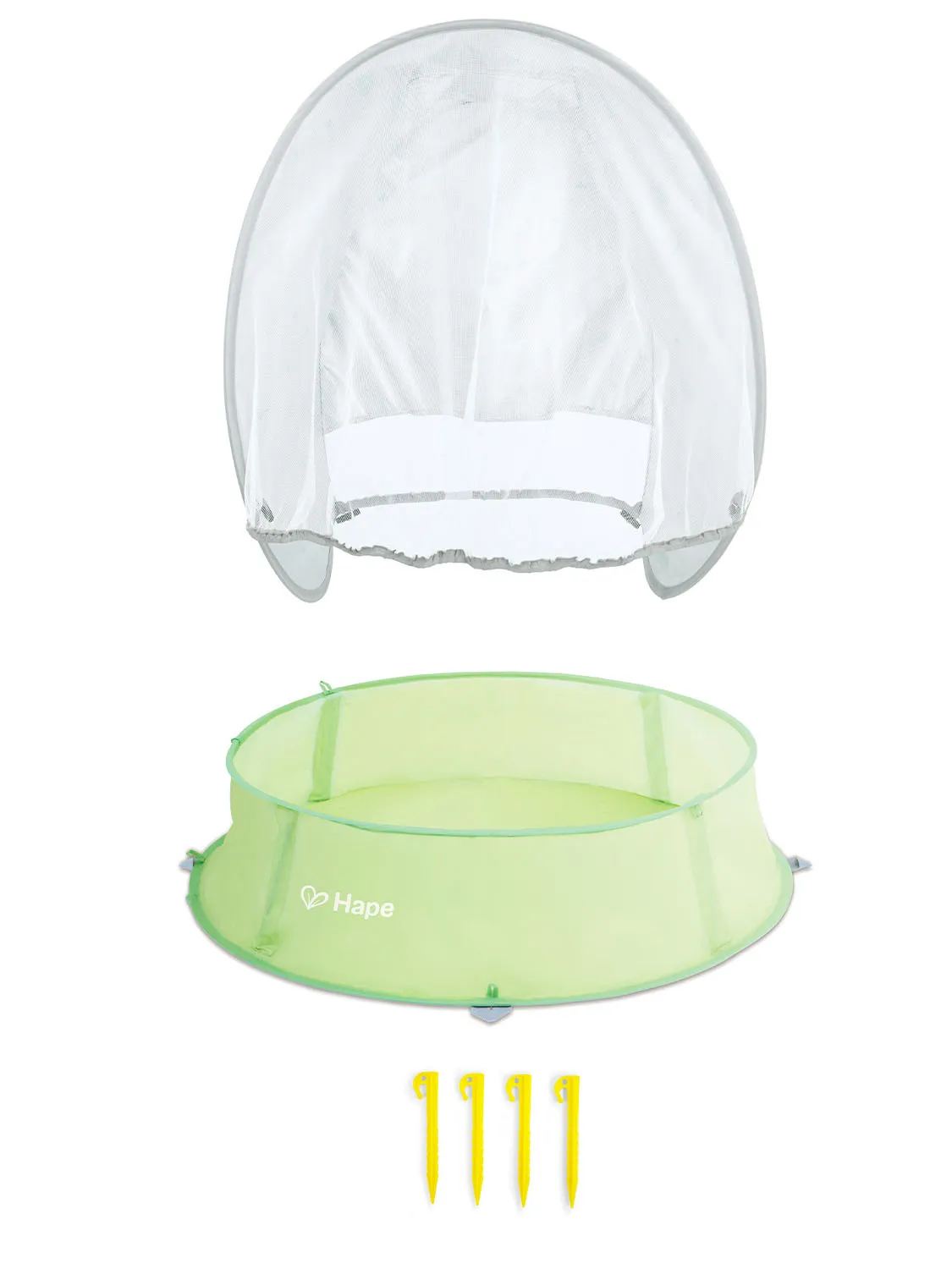 Бассейн сухой детский HAPE «Пляж» с тентом E4108_HP