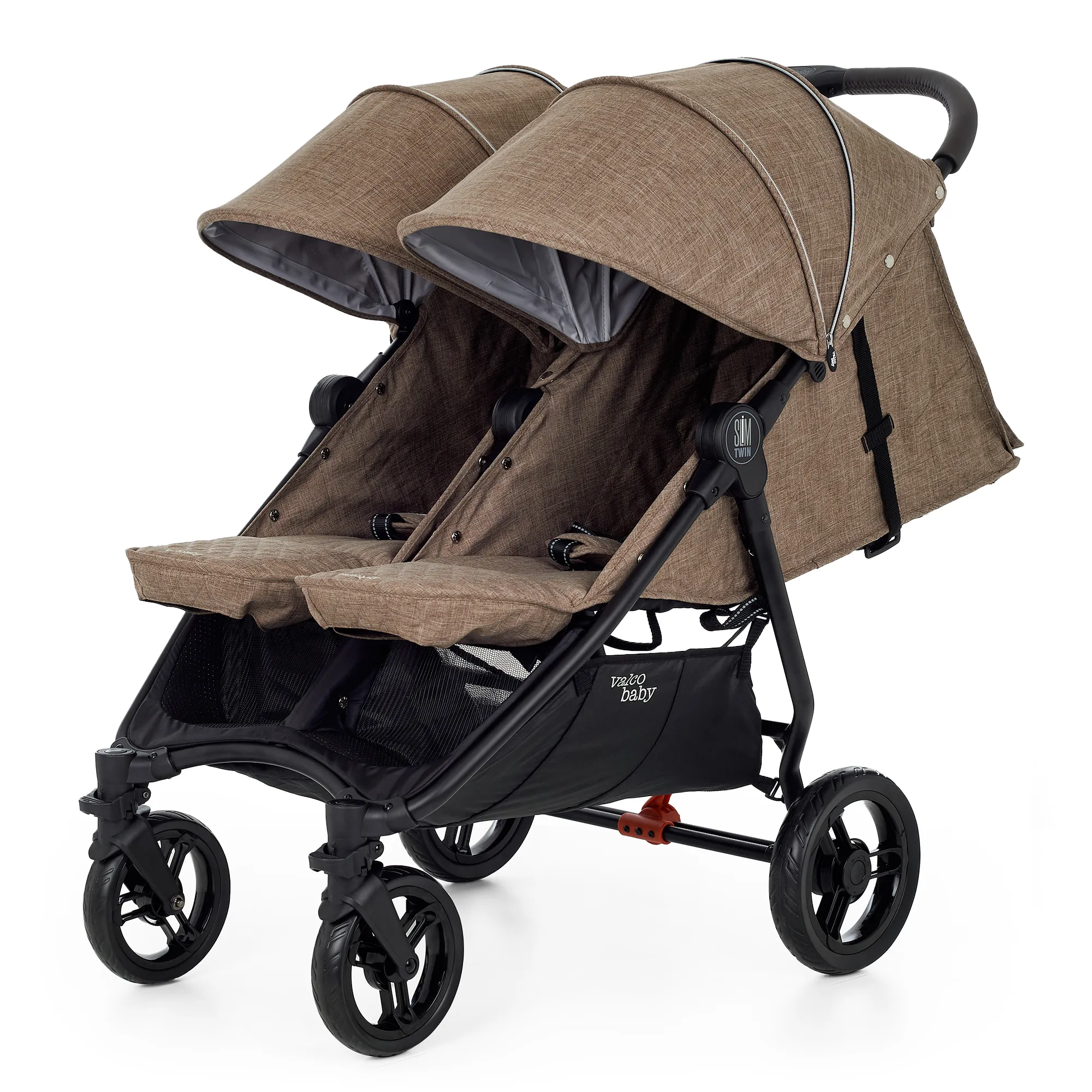 Коляска прогулочная для двойни Valco Baby Slim Twin Tailormade