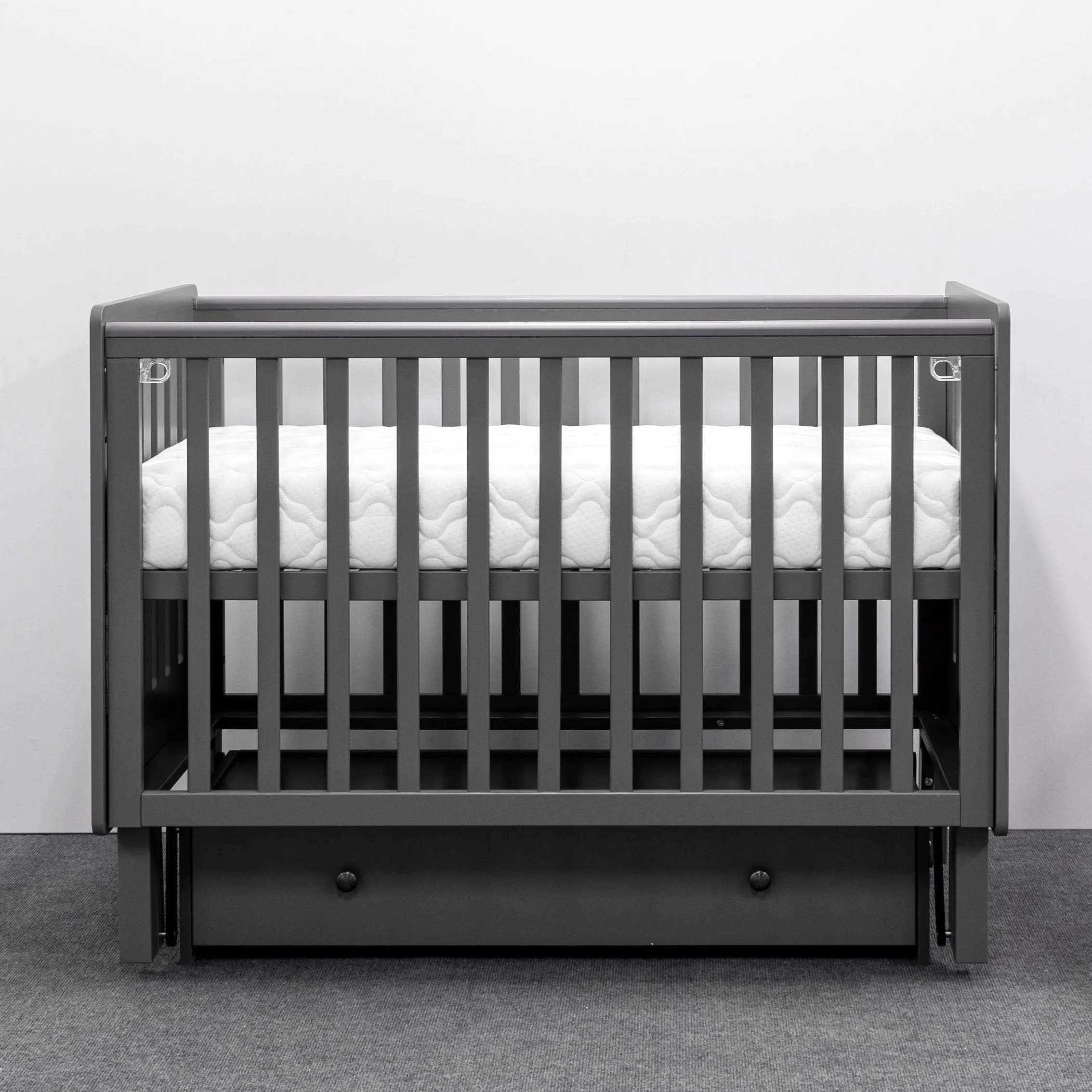 Кровать ANTEMI Mari 120х60 НИК 14 + ящик-маятник