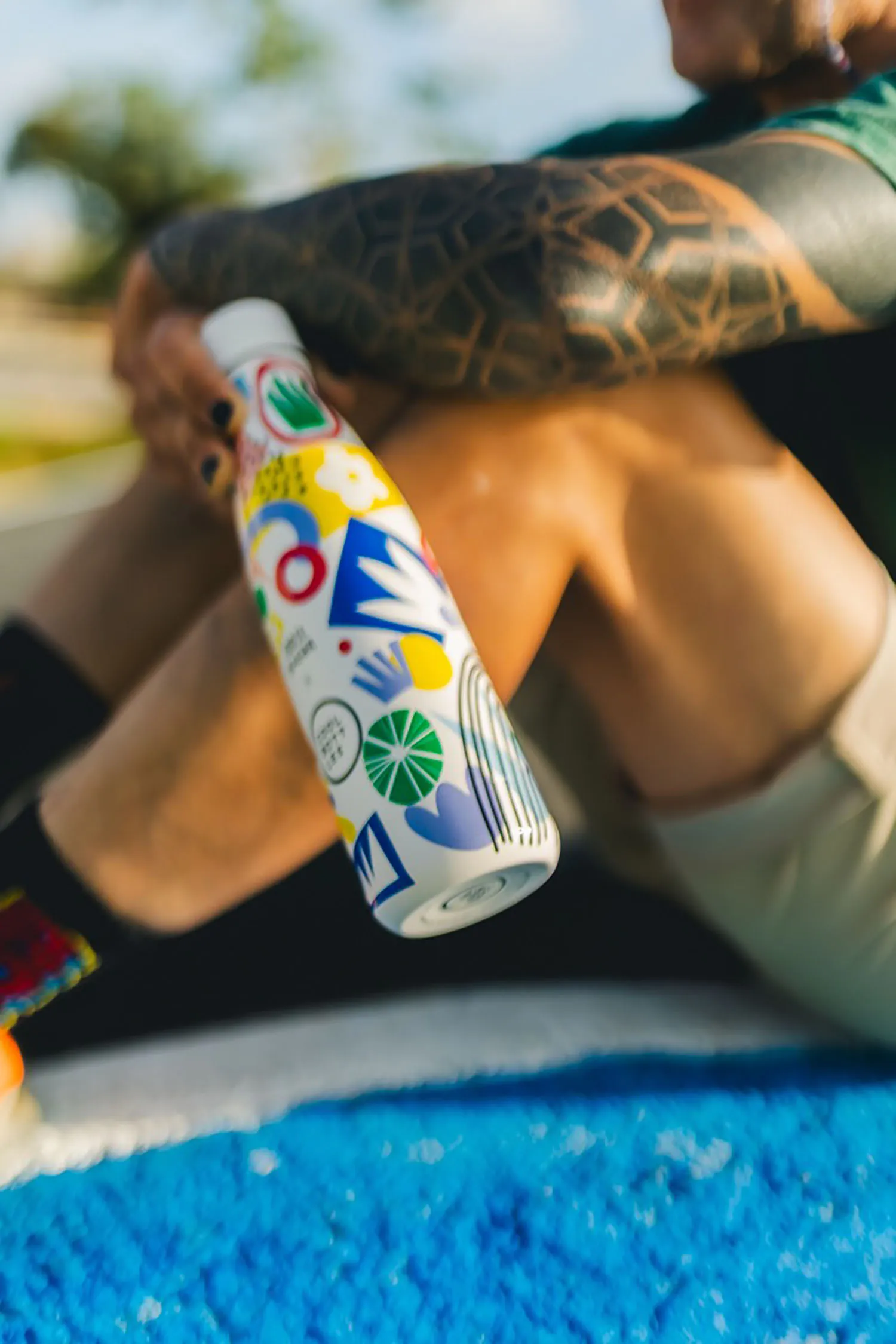 Термос-термобутылка Cool Bottles Eddie Baehr Electric Garden 500 мл