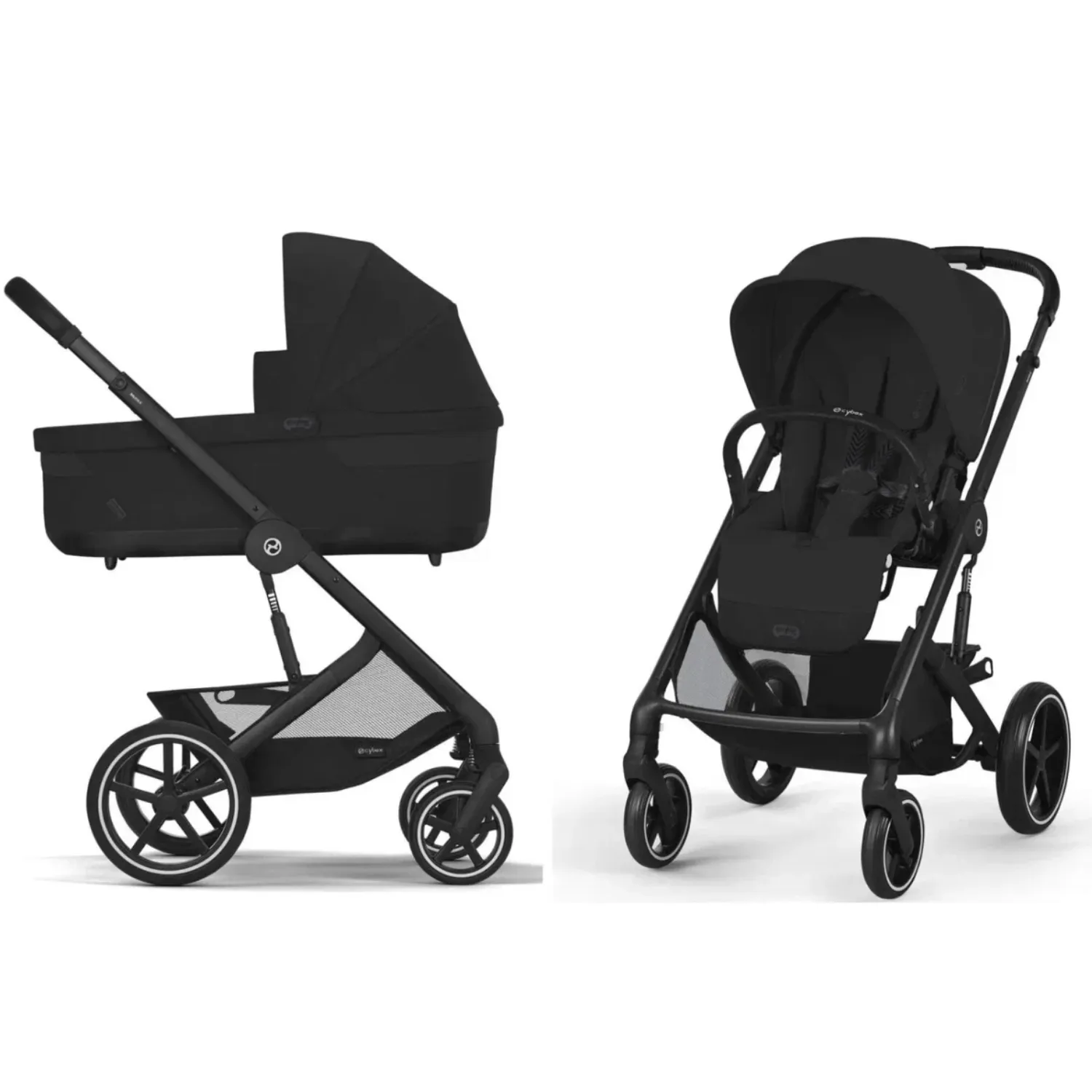 Коляска 2 в 1 Cybex Balios S Lux с дождевиком 2025