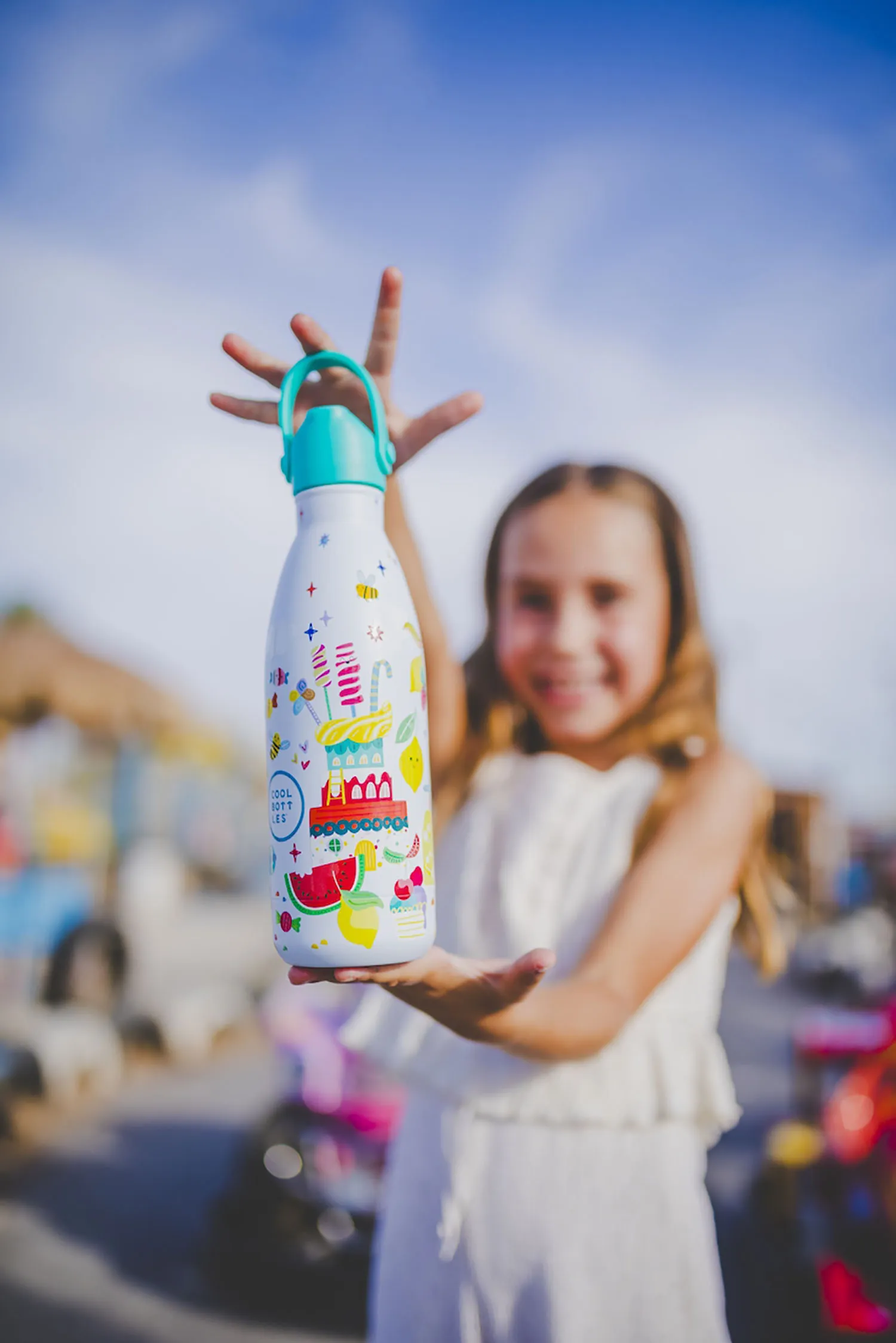 Термос–термобутылка Cool Bottles Kids серия Fantasy Candy Land 350 мл