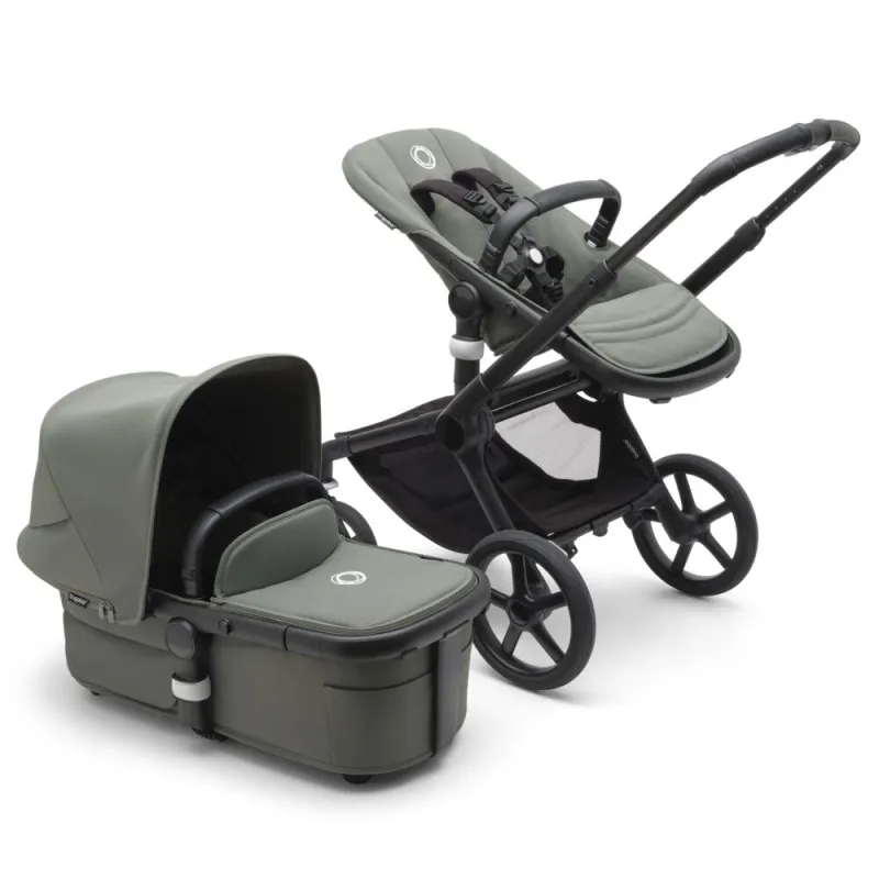 Коляска 2 в 1  Bugaboo Fox 5 Renew complete BLACK/DARK CHERRY-DARK CHERRY 100051109. Изображение 16