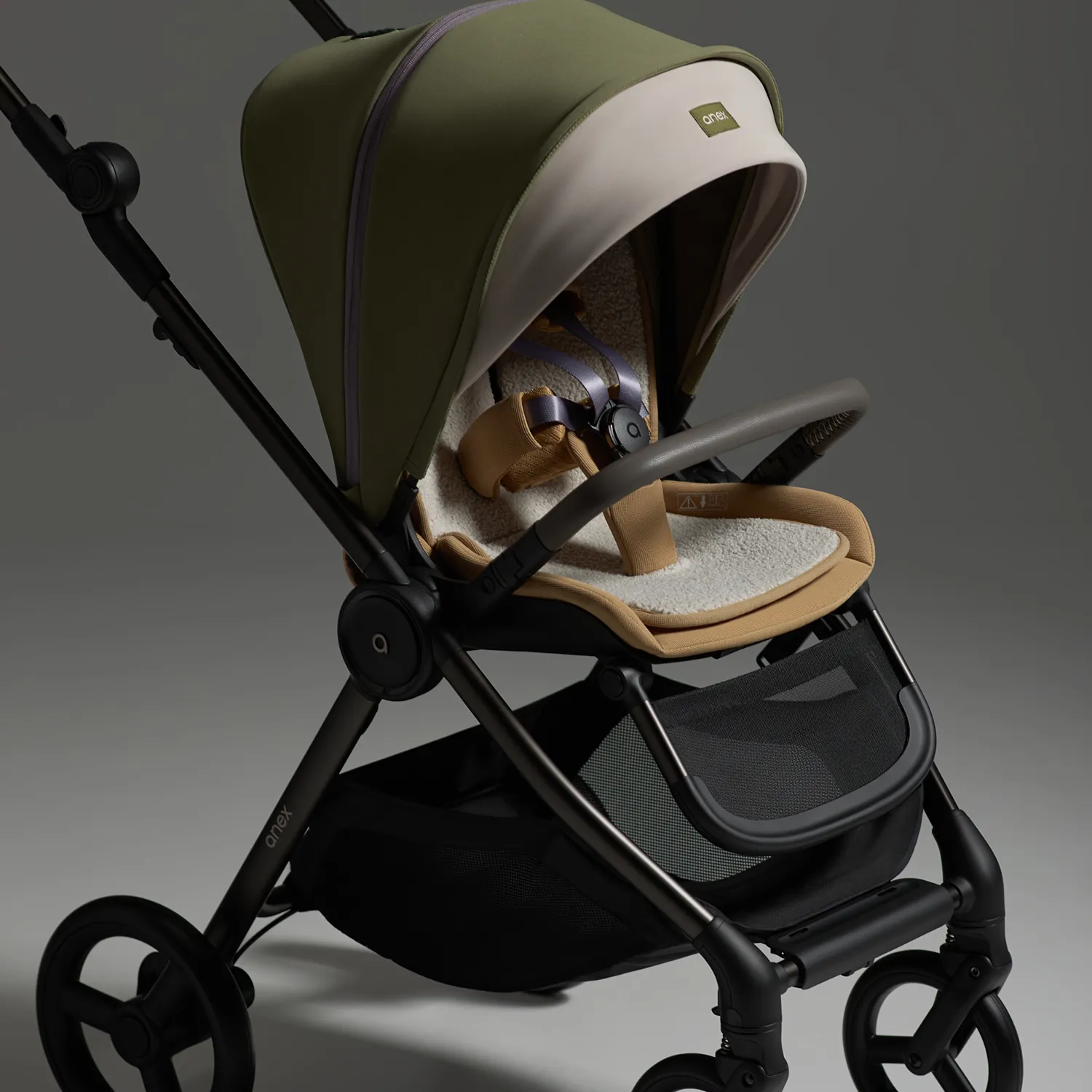 Коляска 2 в 1 ANEX iQ Premium 2025 Hugg