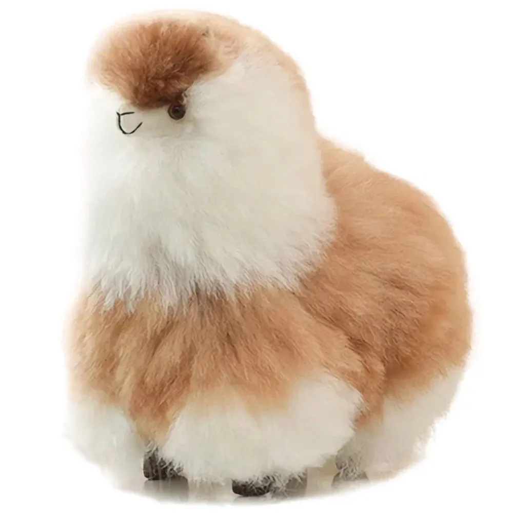 Игрушка мягкая ЛеРаРу Альпака уакайа Чуррос 20 см