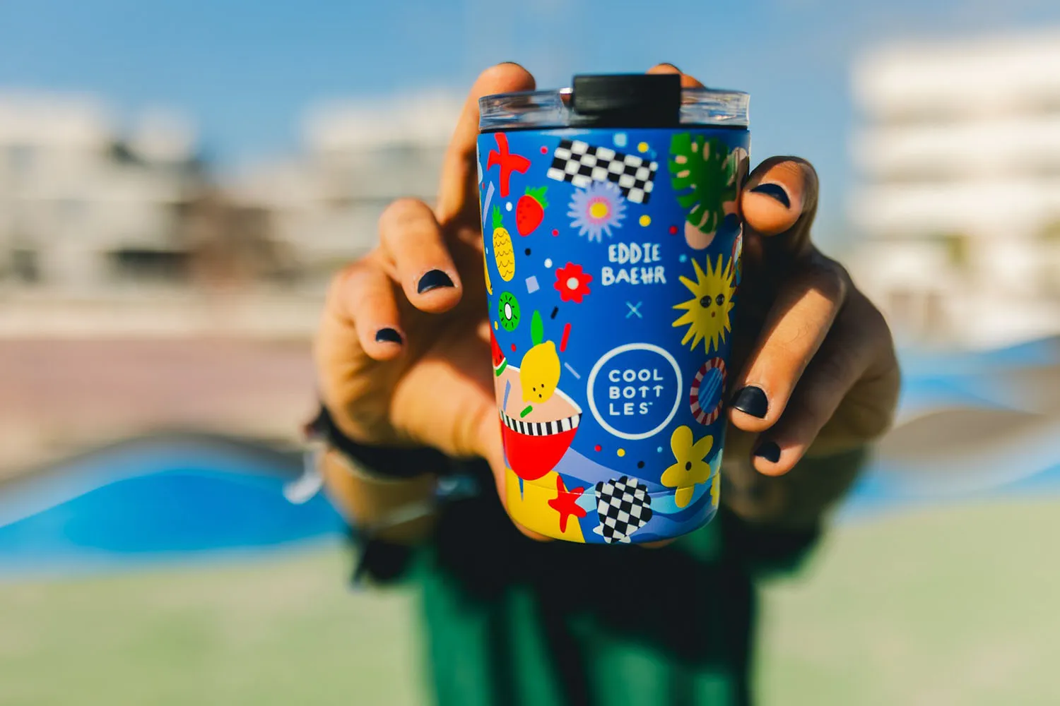 Термокружка Cool Bottles Tumbler Eddie Baehr Sunshine Fiesta 330 мл CBT33SFI