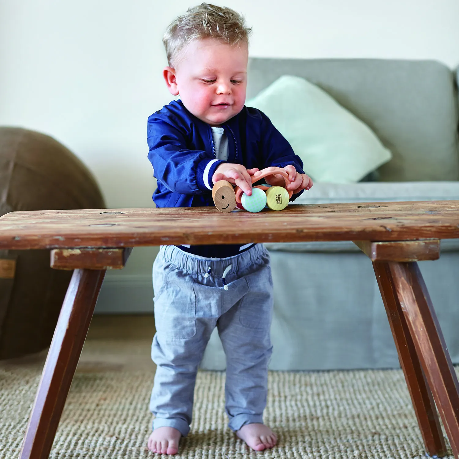 Игрушка-каталка Hape «Черепашка Турбо»