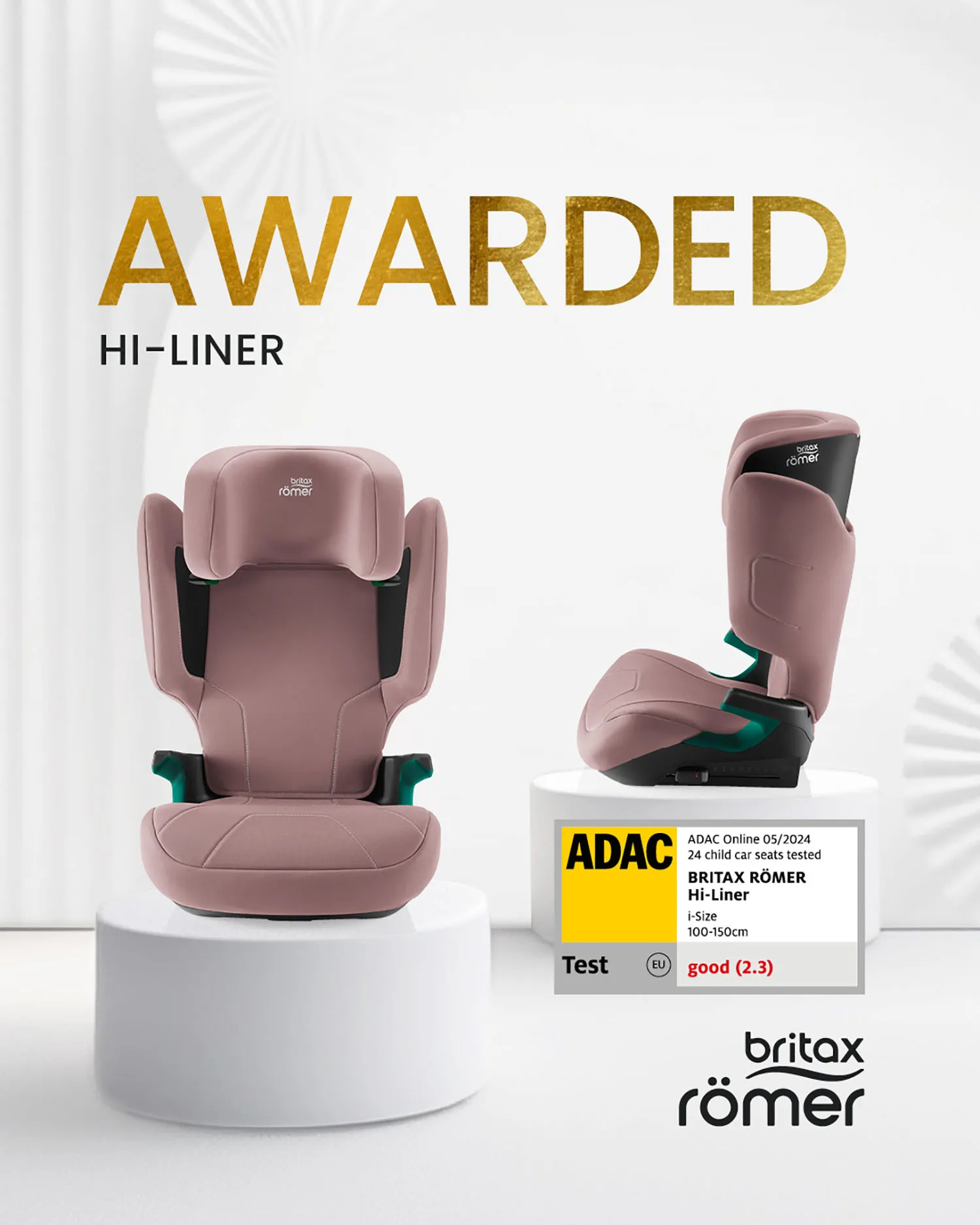 Автокресло 2/3 Britax Roemer HI-LINER