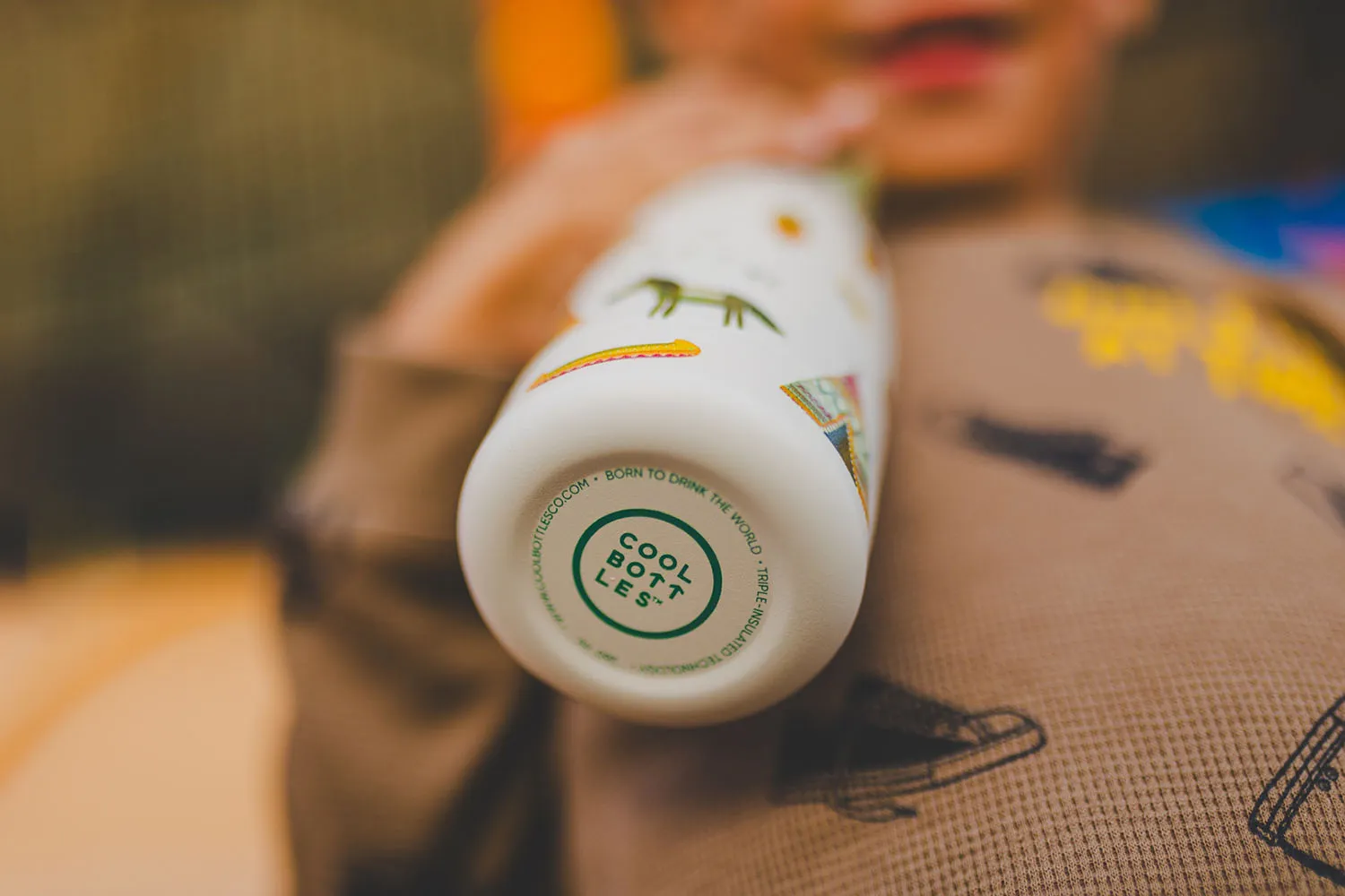 Термос–термобутылка Cool Bottles Kids серия Adventure  Indian Tribe 260 мл CBBK26IT