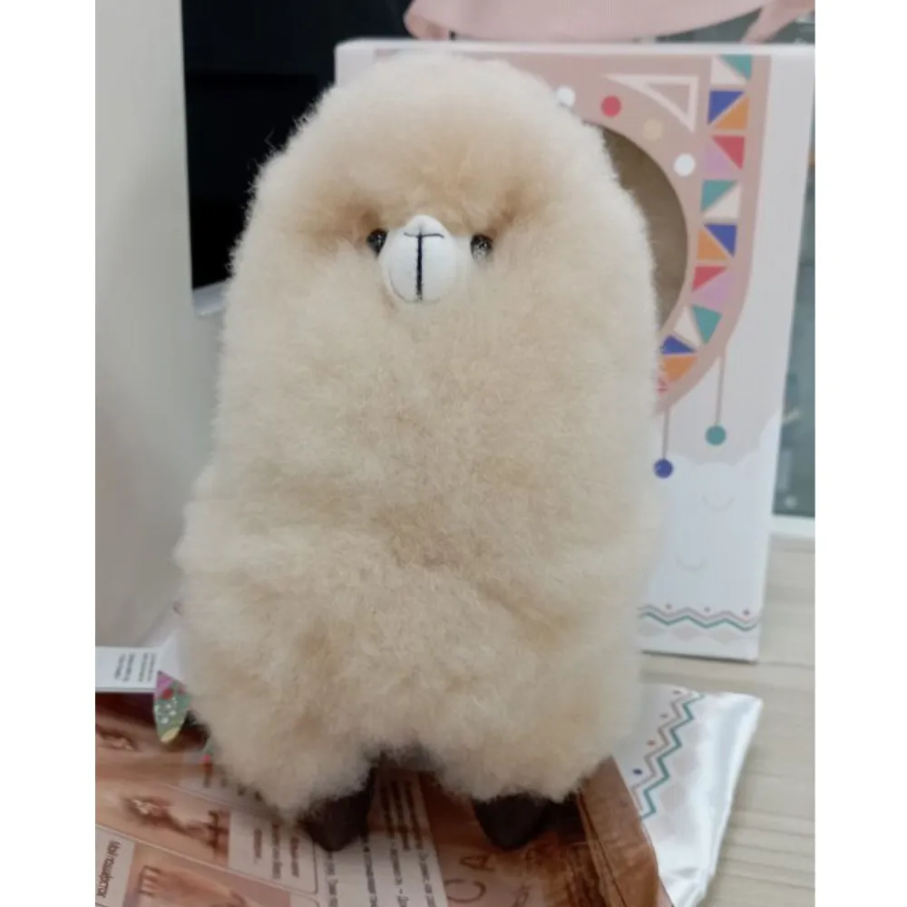 Игрушка мягкая ЛеРаРу Альпака уакайа Койя 20 см