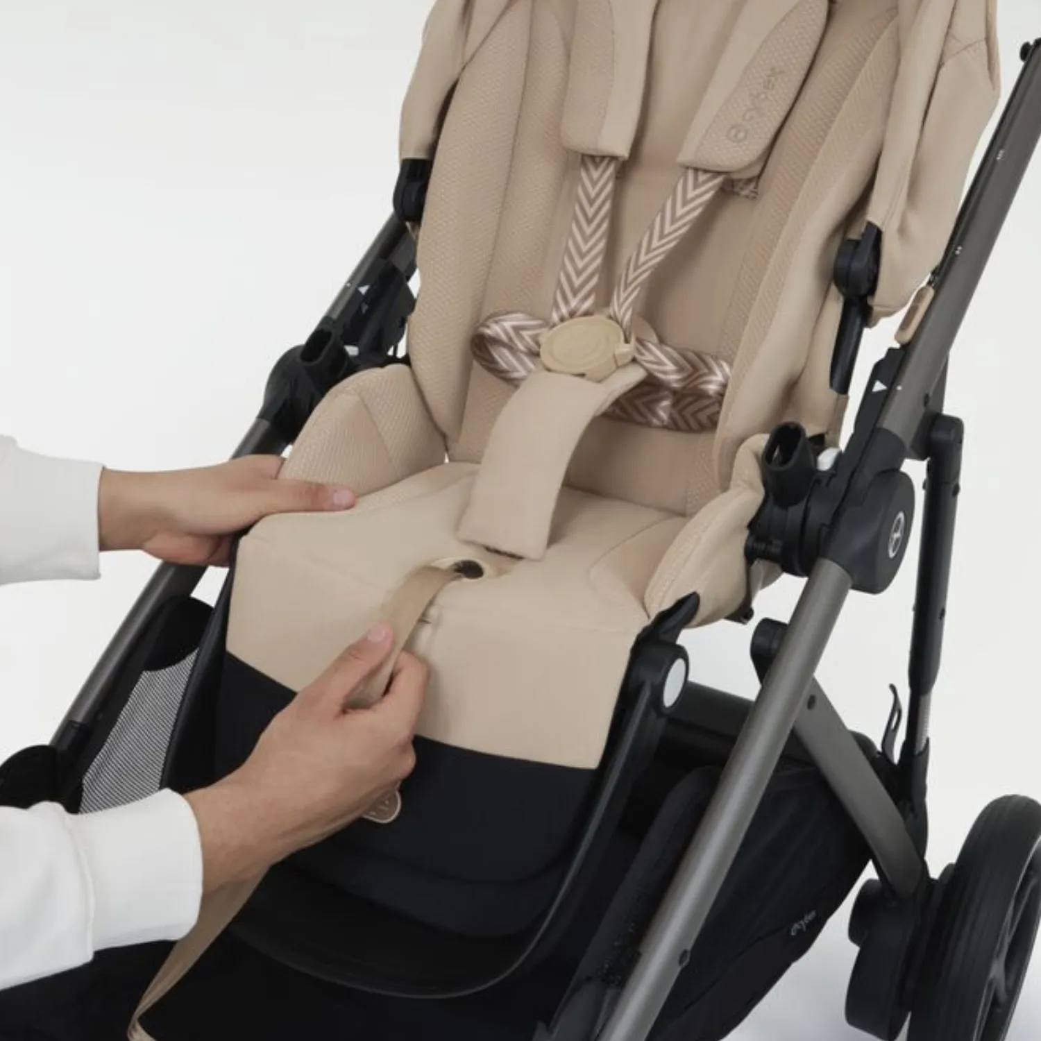 Коляска прогулочная Cybex E-Gazelle S с корзиной