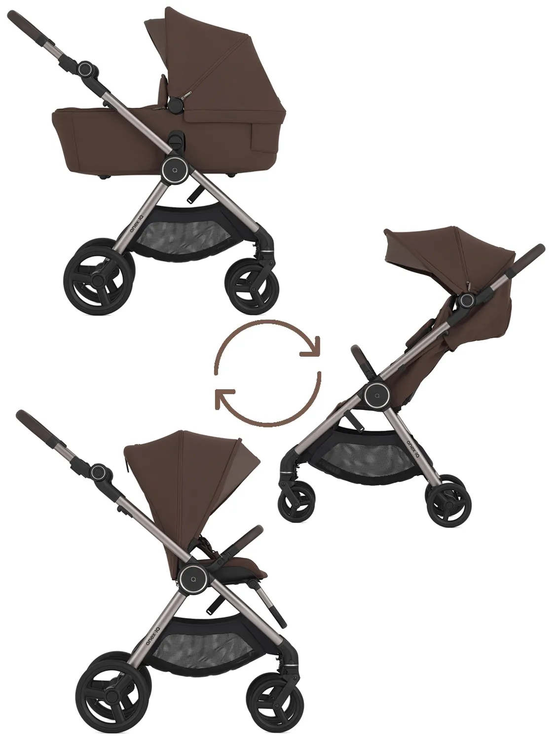Коляска 2 в 1 Anex iQ Premium
