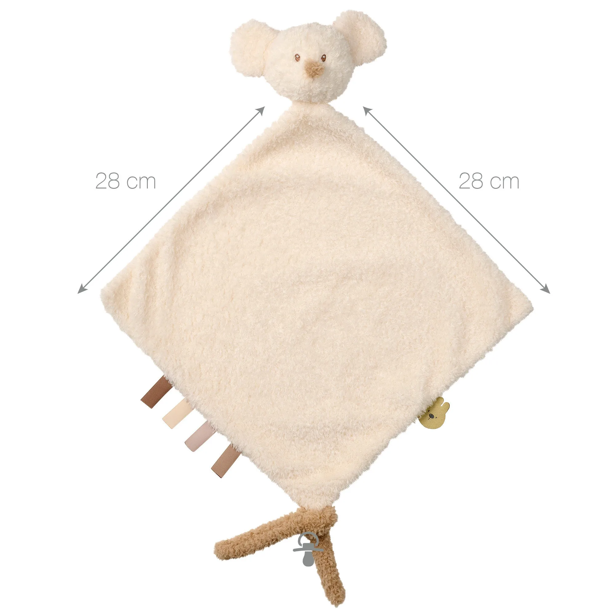 Игрушка мягкая Nattou Doudou TEDDY Мышка 856089