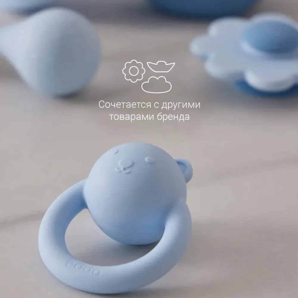 Погремушка edda Мишка