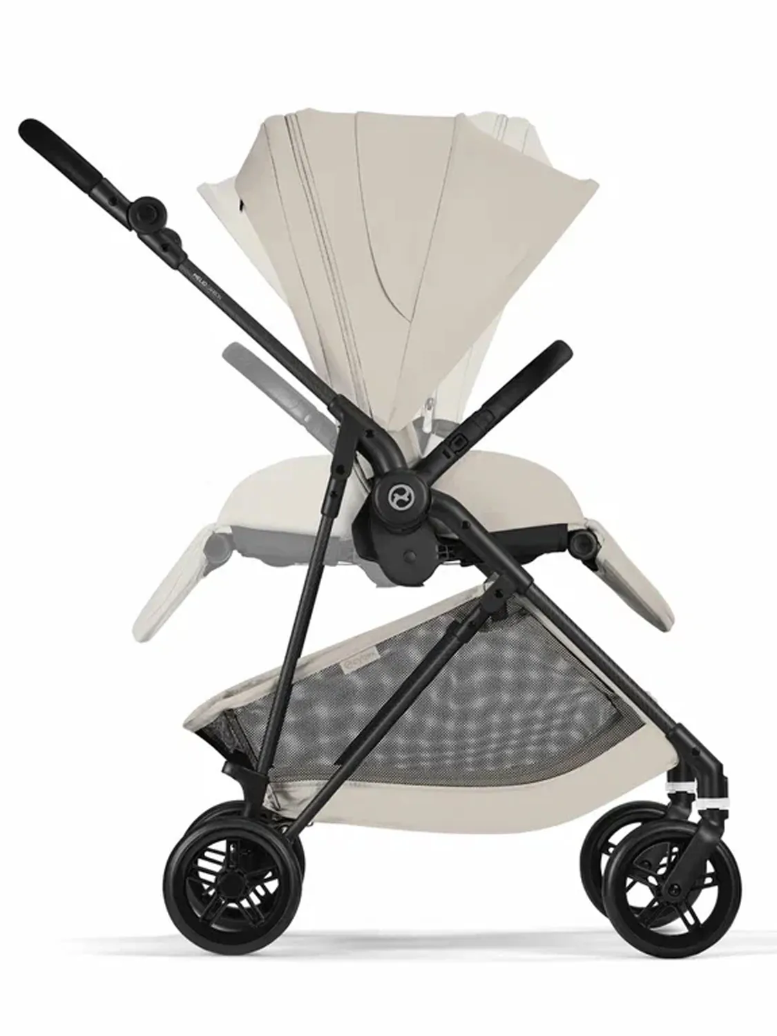Коляска прогулочная Cybex Melio с дождевиком и бампером
