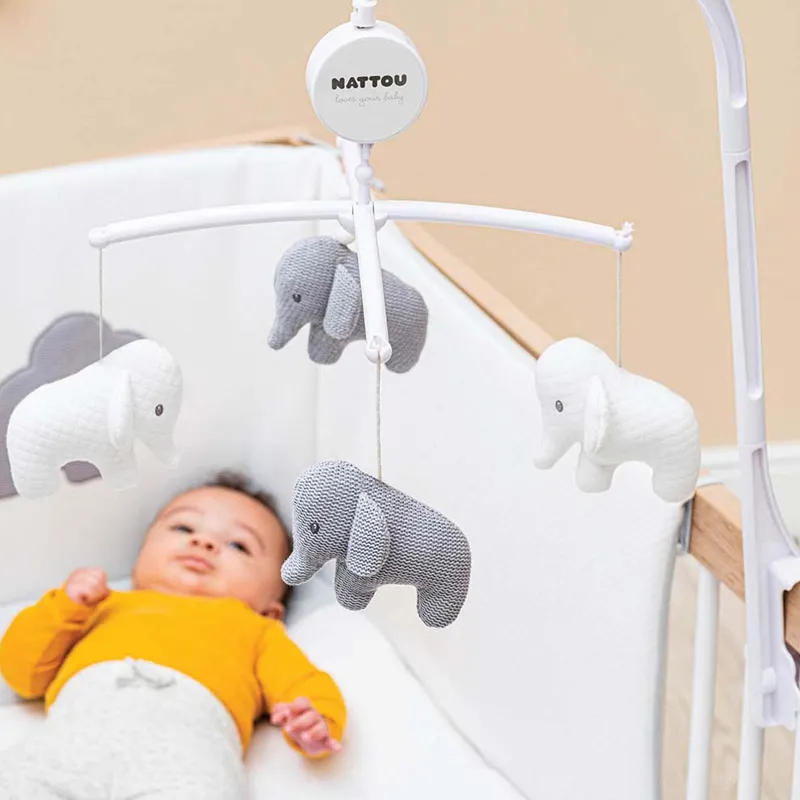 Плед для новорожденного 100х135 см Nattou Tembo 929189