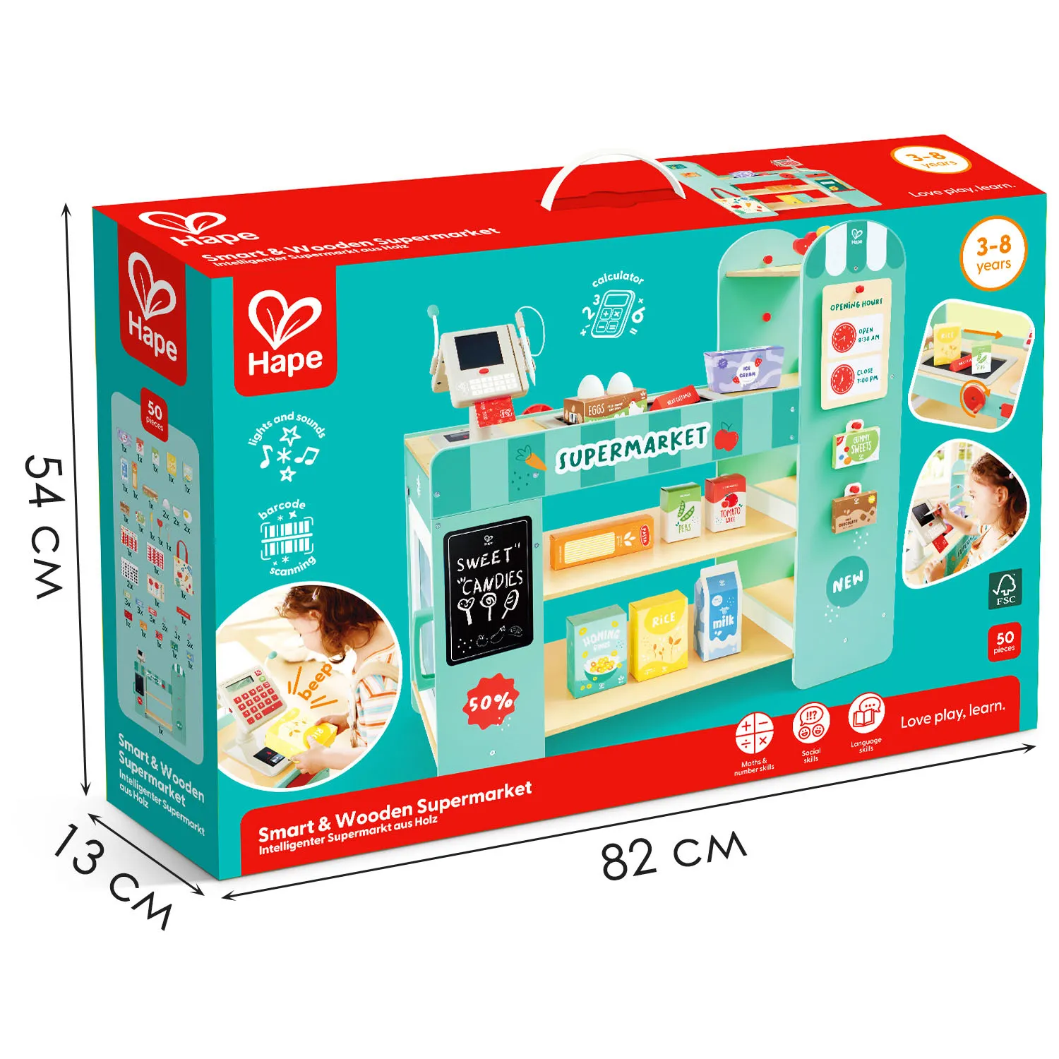 Набор игровой HAPE «Мой магазин» Умный супермаркет E3233_HP