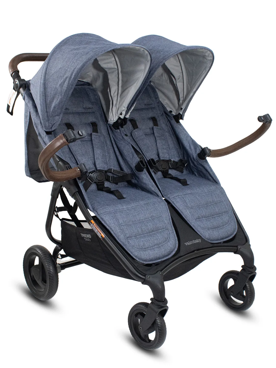 Коляска для двойни 2 в 1 Valco Baby Snap Duo Trend + накидки на ножки