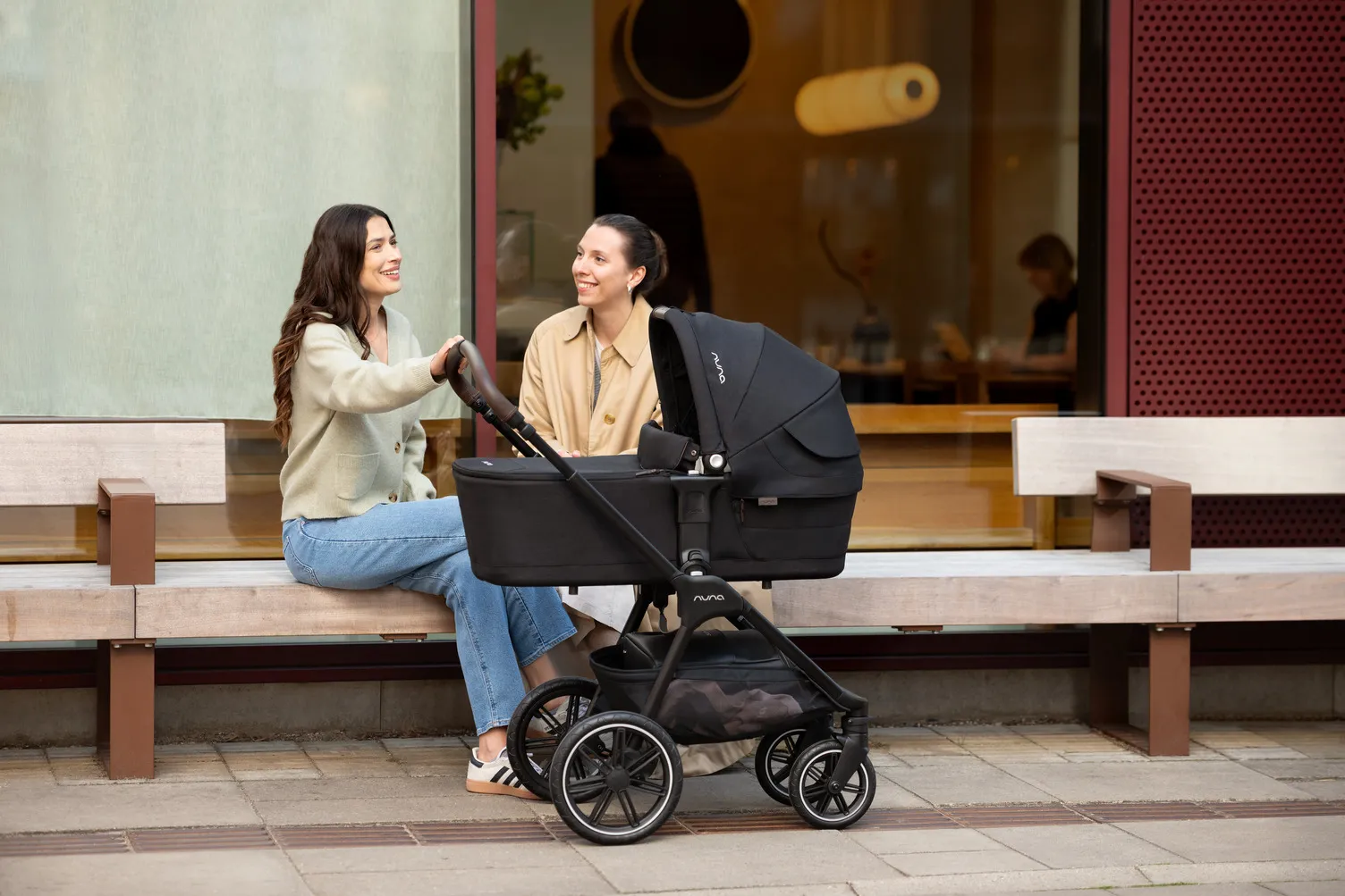 Коляска 2 в 1 Nuna TRIV LX AS с зимним комплектом