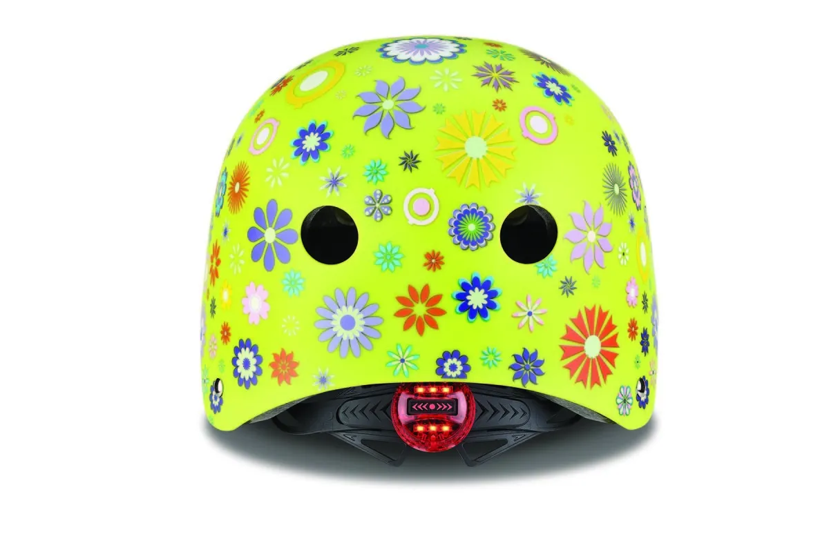 Шлем детский защитный Globber Elite Lights XS/S