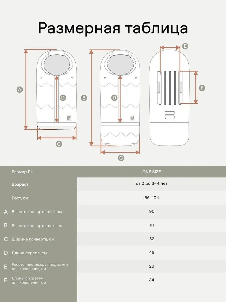 Конверт-трансформер в коляску Leokid