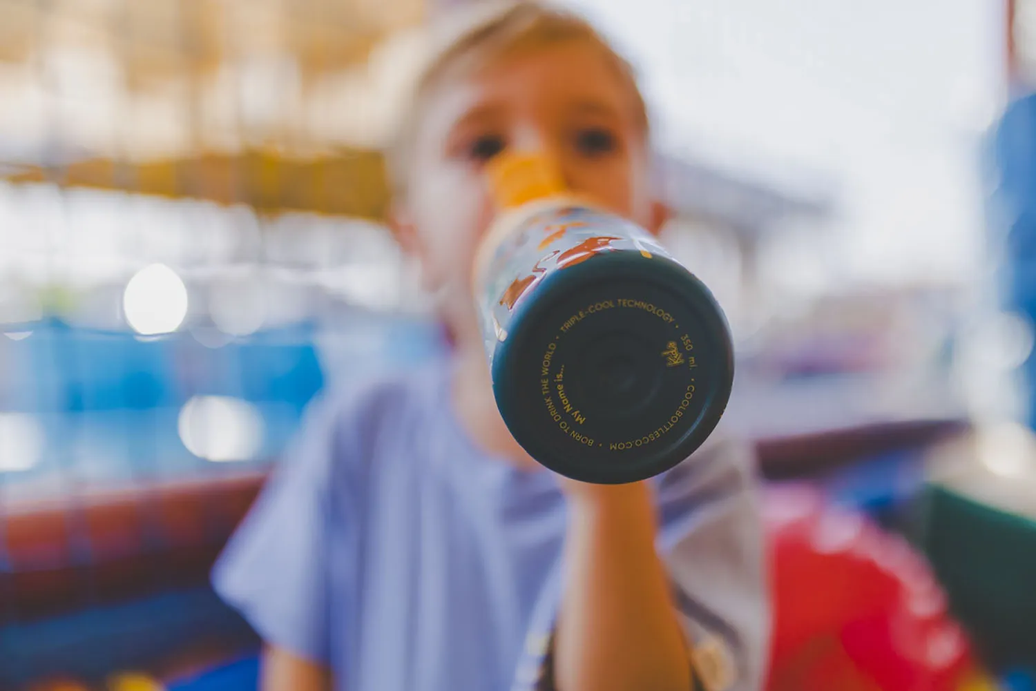 Термос-термобутылка Cool Bottles Kiddie Rainforest Refuge 350 мл