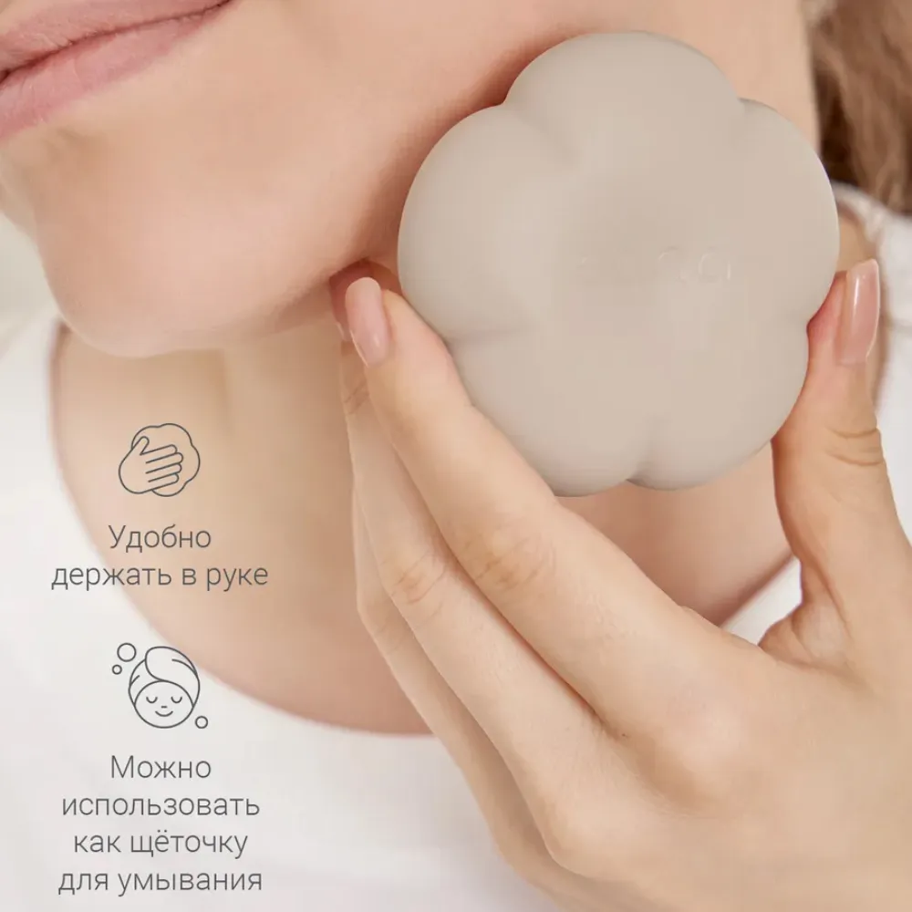 Мочалка edda для мытья головы и тела