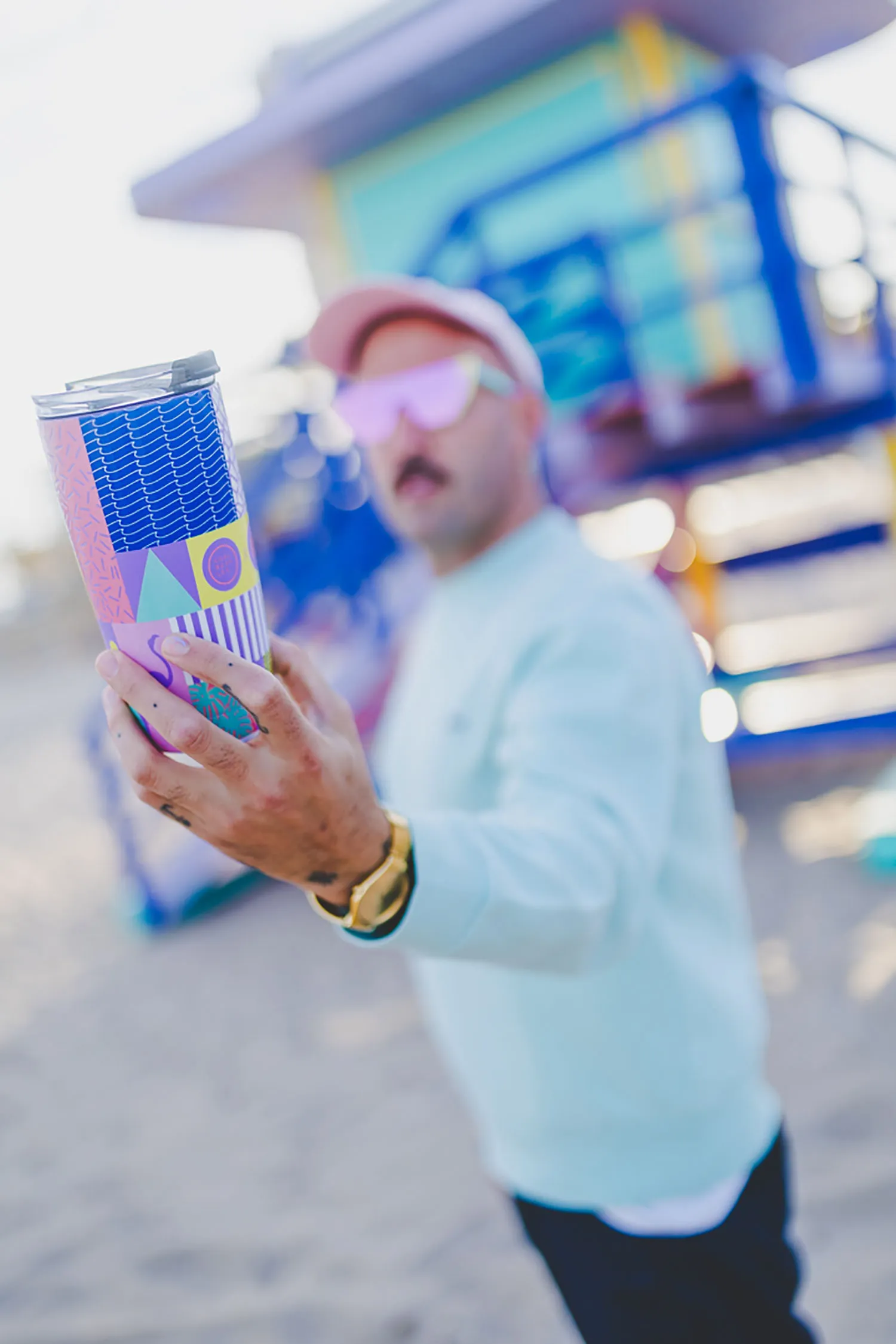 Термокружка Cool Bottles Tumbler Antonyo Marest René 550 мл CBT55REN